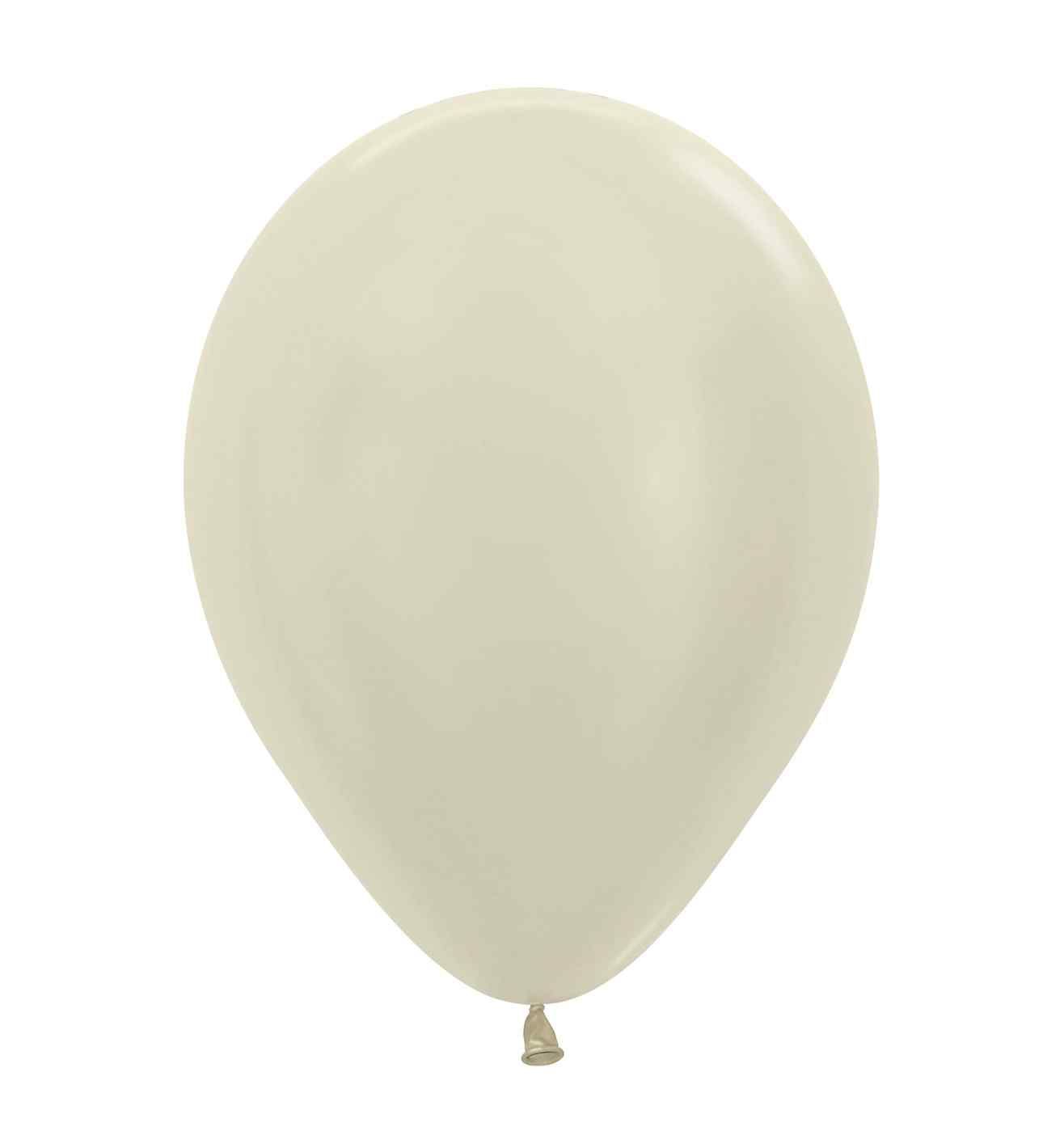 12" Sempertex Satin Ivory 25ct