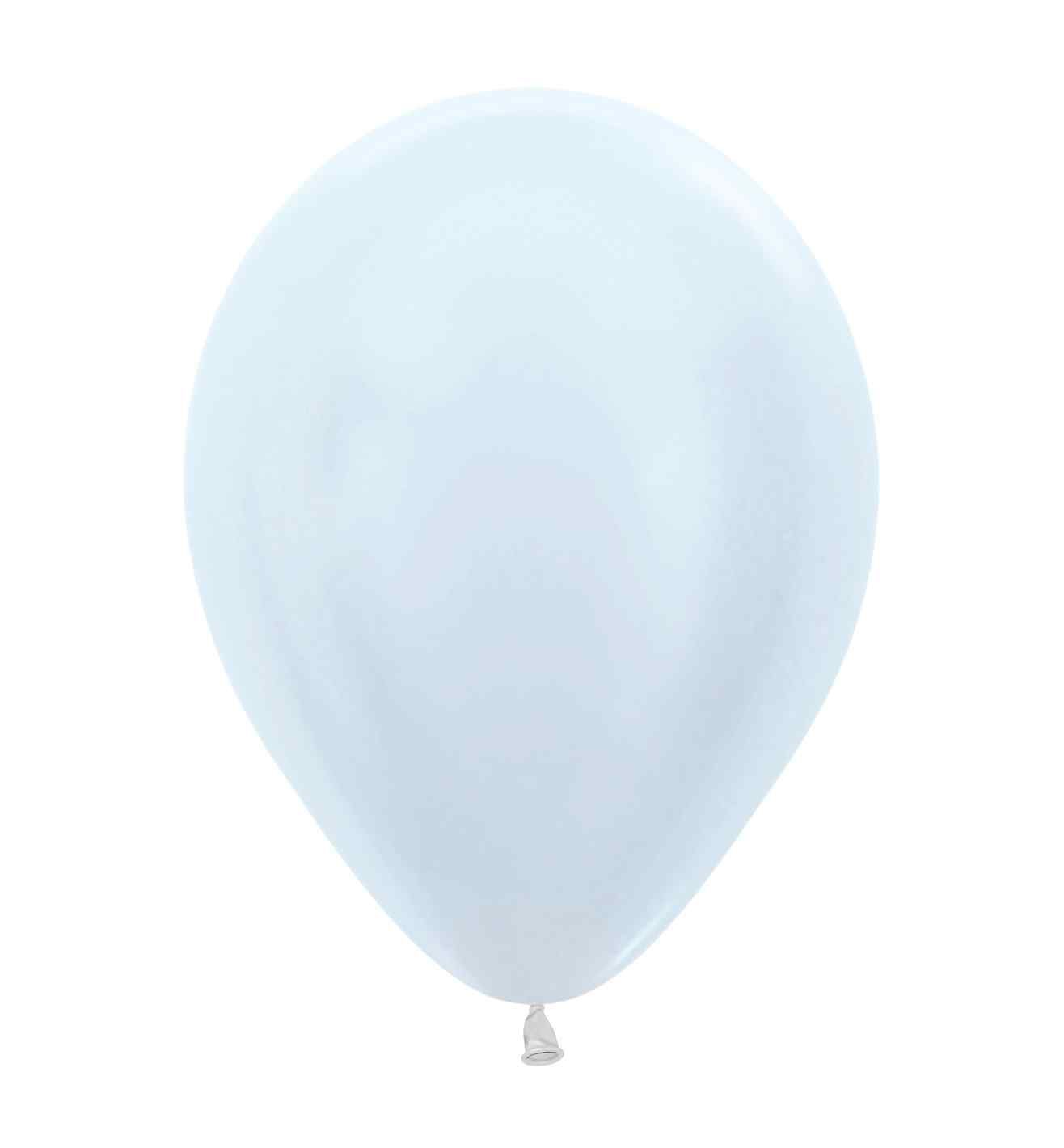 12" Sempertex Satin White 25ct