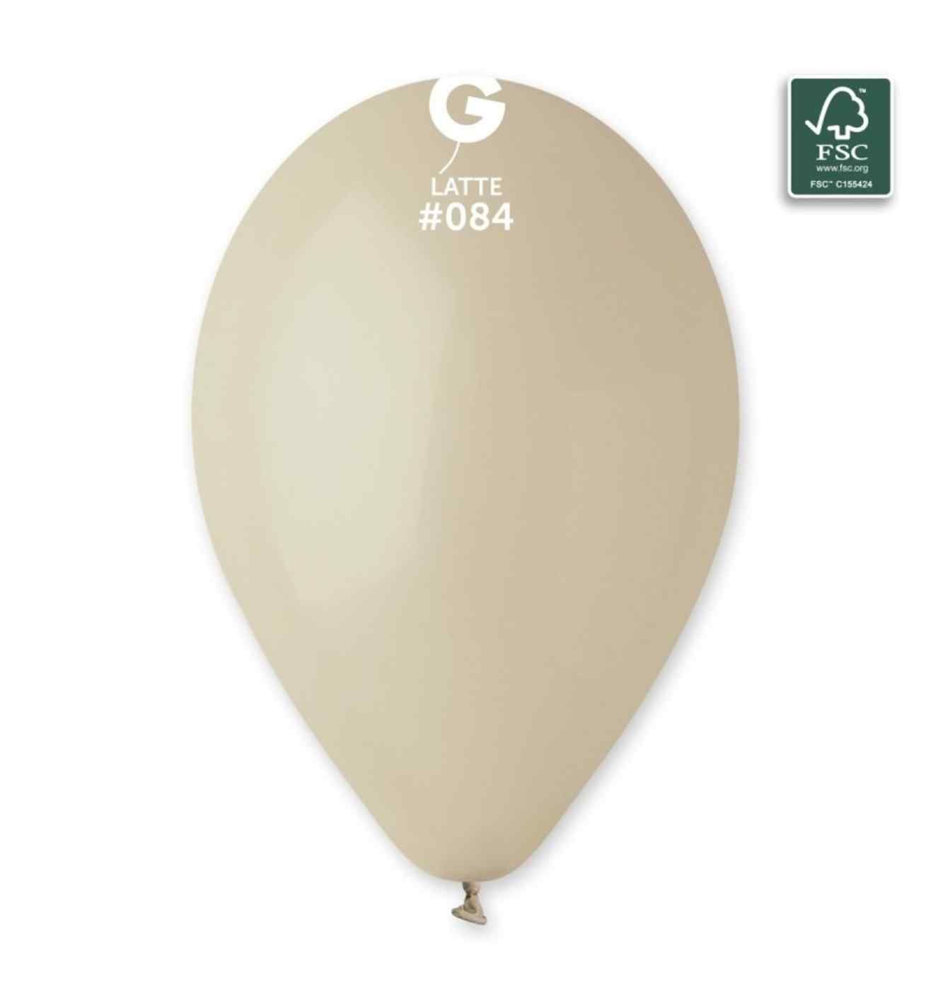 13" Gemar Latte Latex 50ct