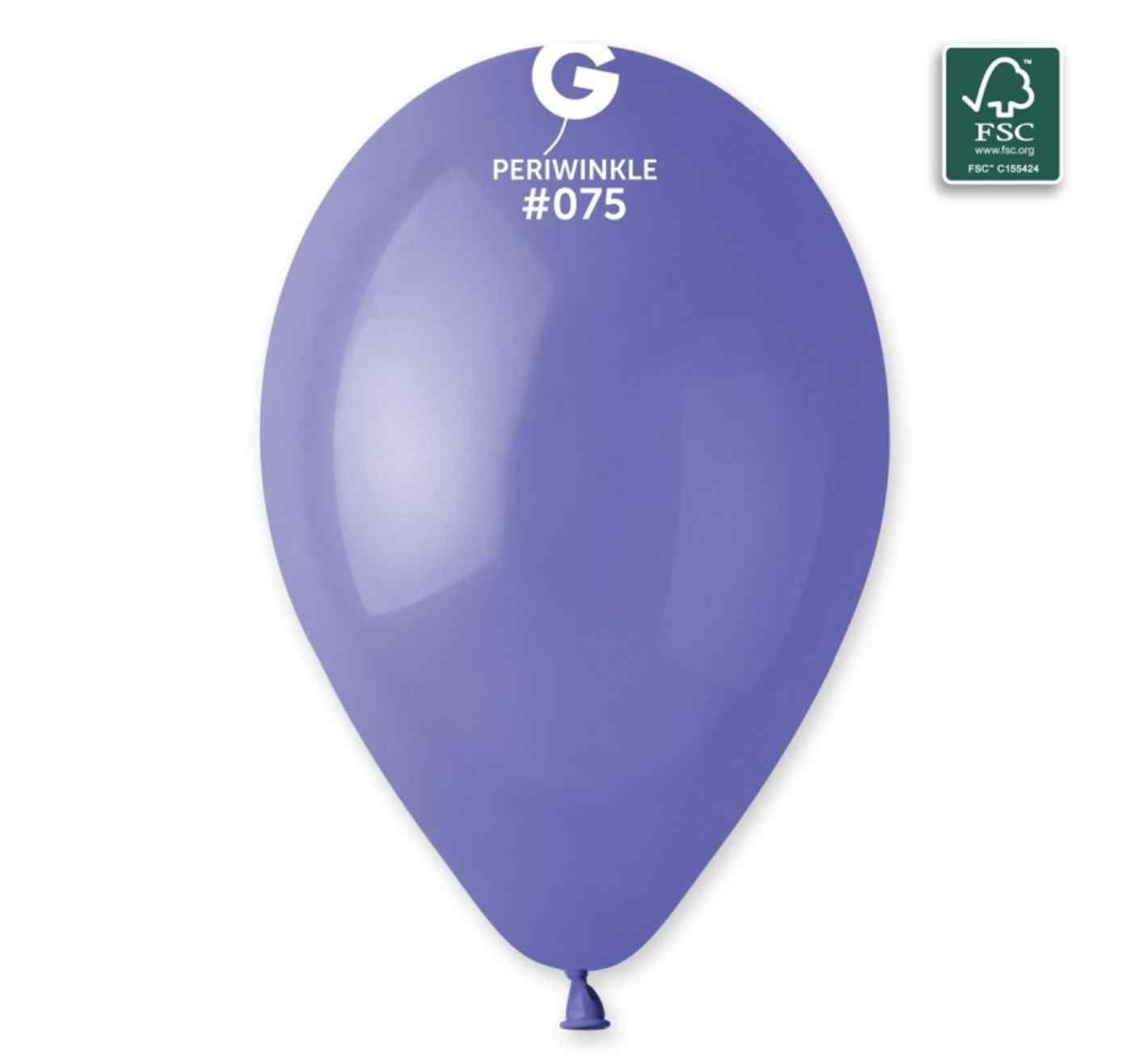 13" Gemar Periwinkle Latex 50ct