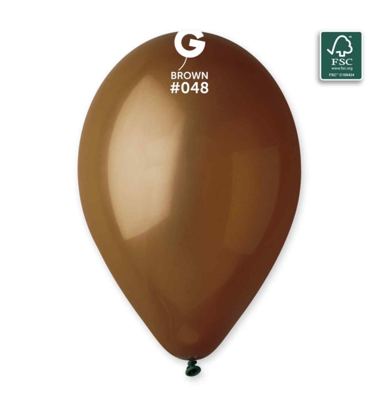 13" Gemar Brown Latex 50ct