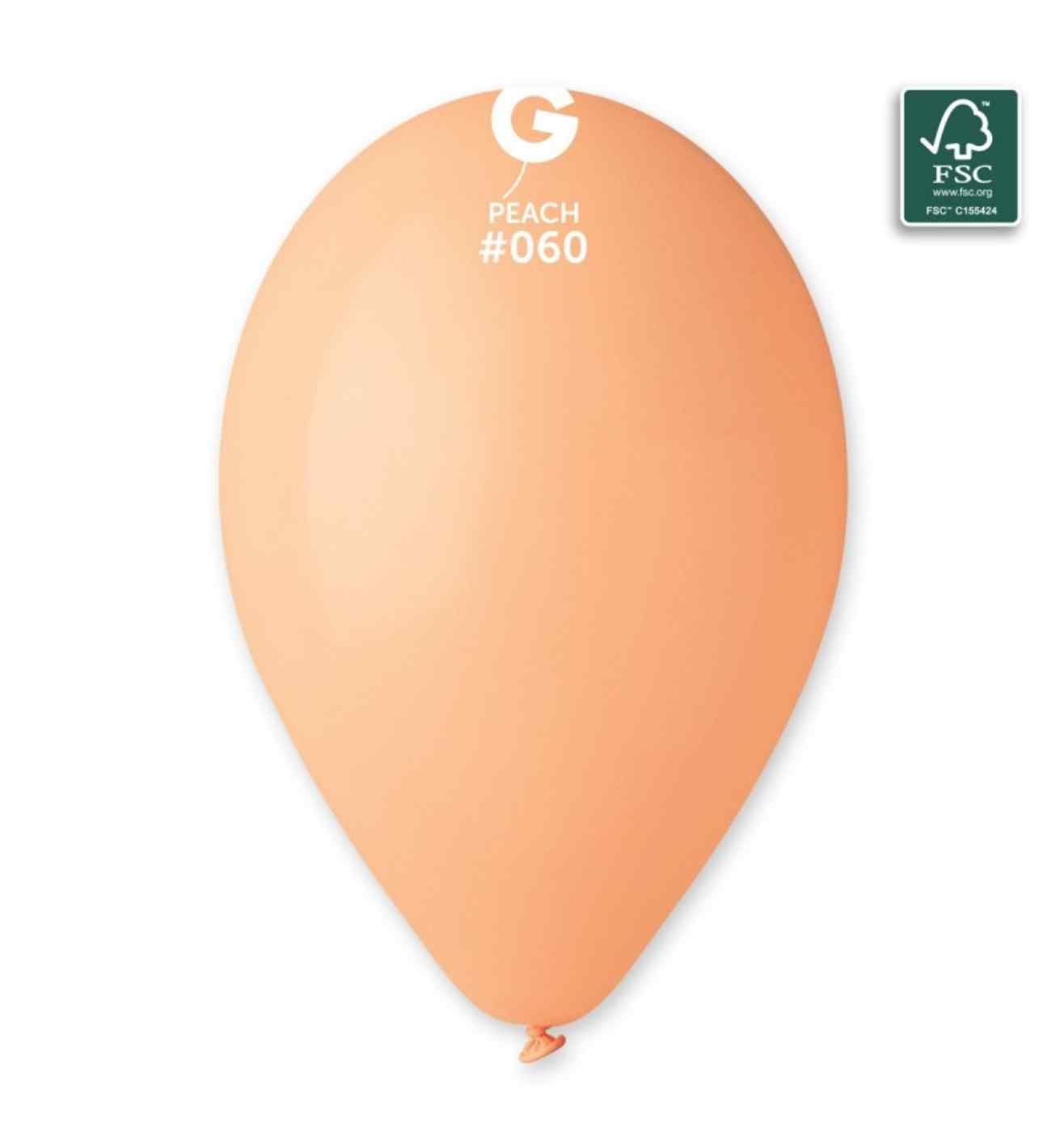 13" Gemar Peach Latex 50ct