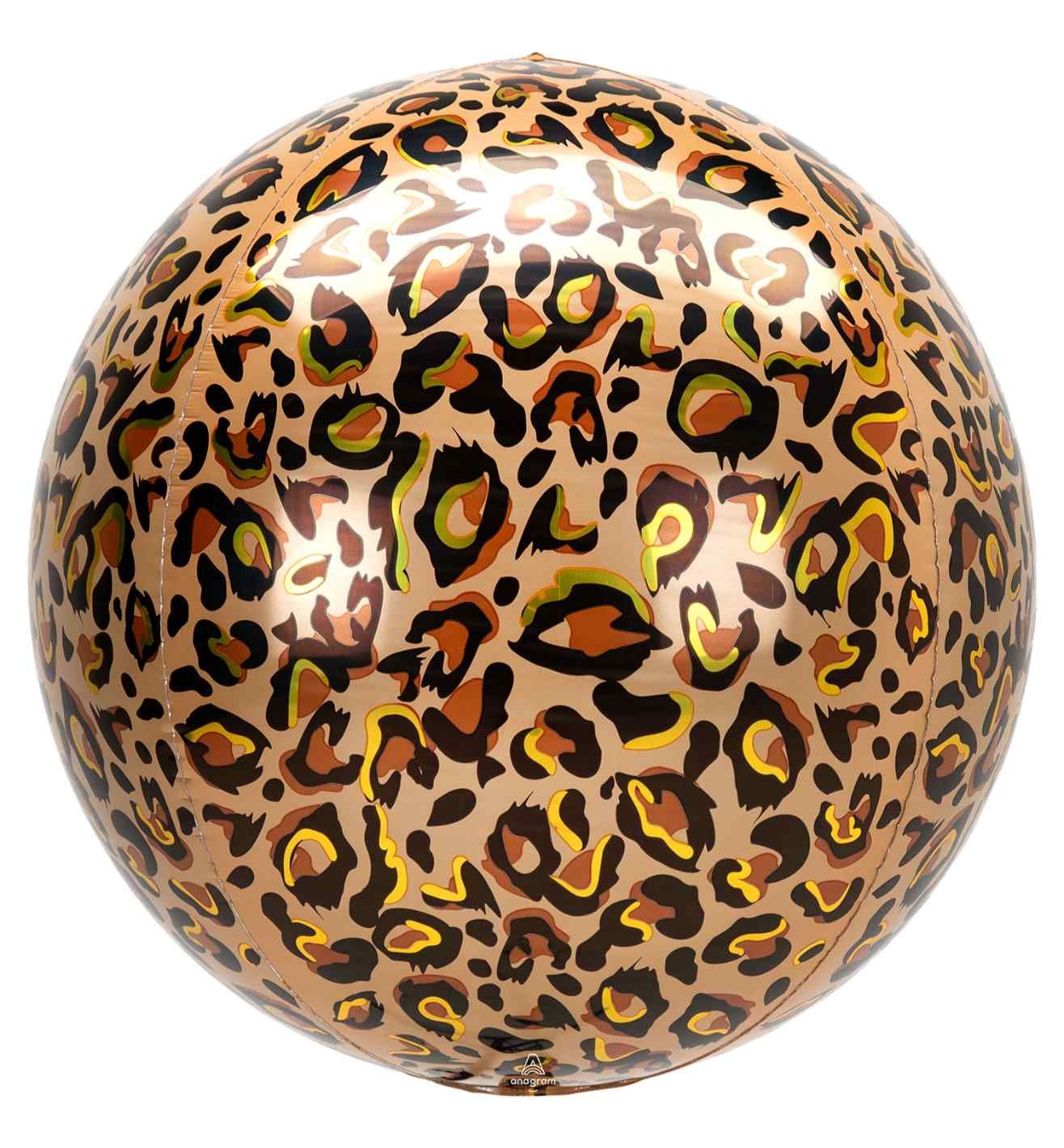 15" Animalz Leopard Print Orbz