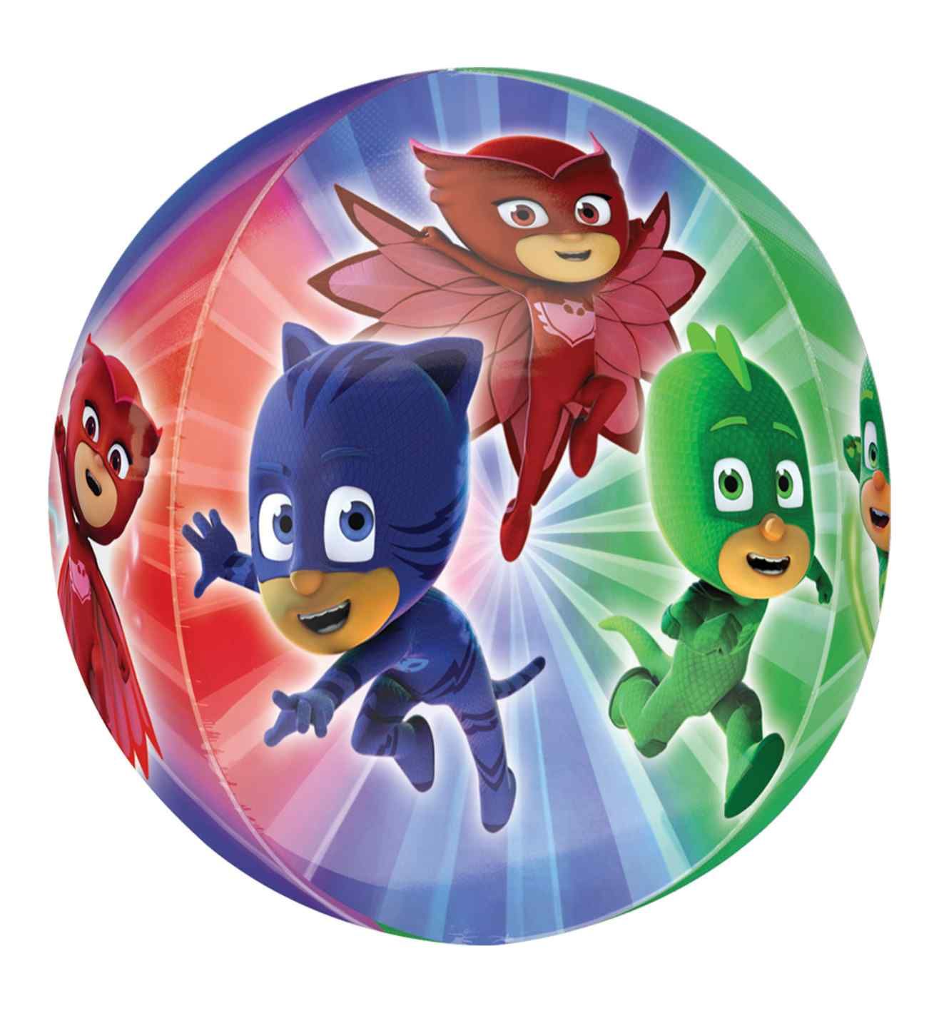 15" PJ Masks Clear Orbz