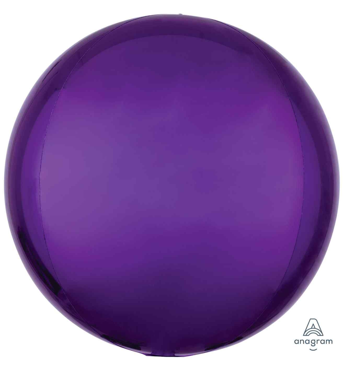 15" Purple Orbz 1PC