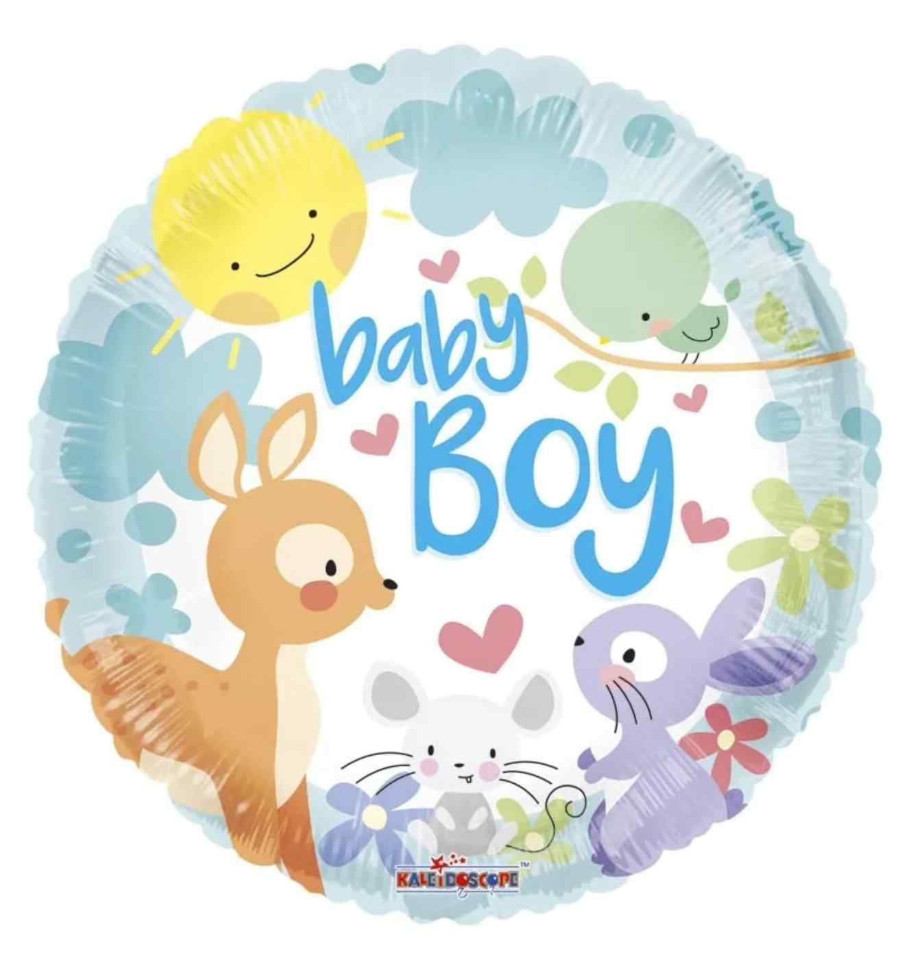 18" Boy Animals Foil