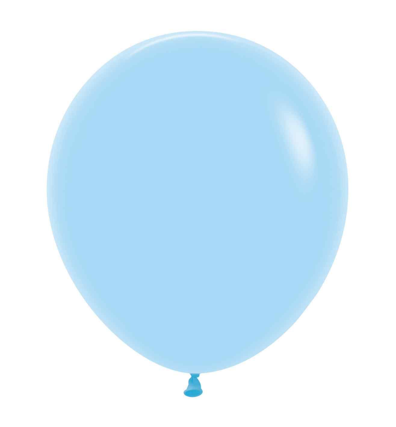18" Sempertex Pastel Matte Solid Blue 640 25ct.