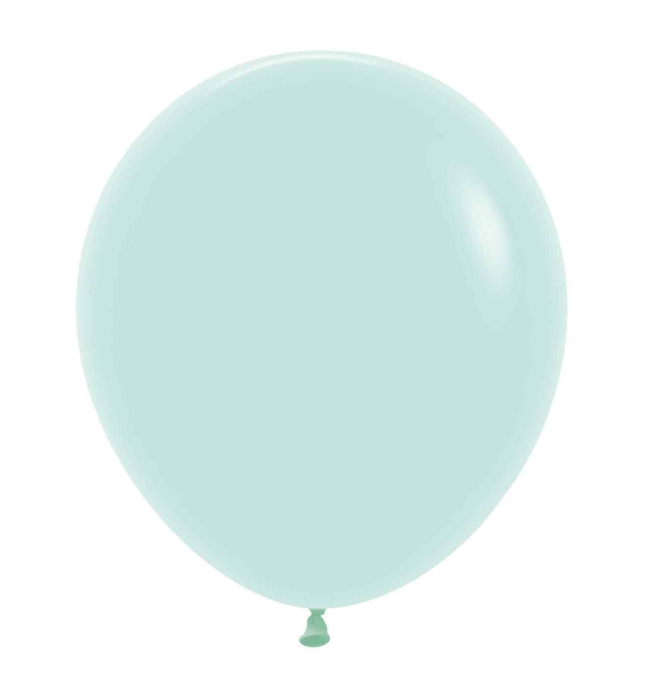 18" Sempertex Pastel Matte Solid Green 25ct.