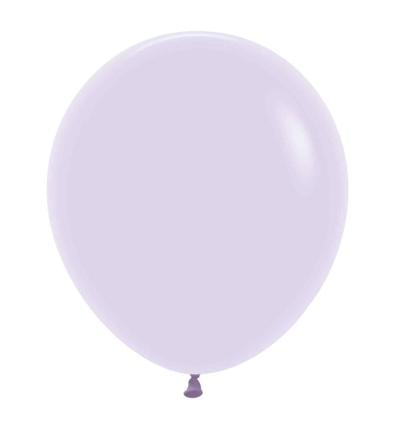 18" Sempertex Pastel Matte Solid Lilac 25ct.