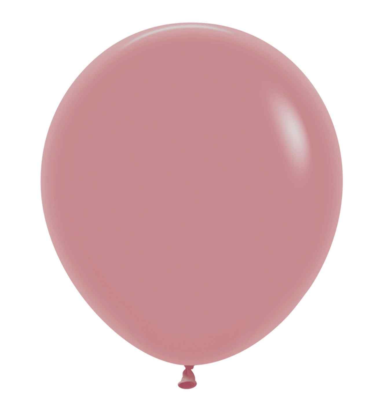 18" Sempertex Fashion Solid Rosewood 010 Latex Balloons 25ct.