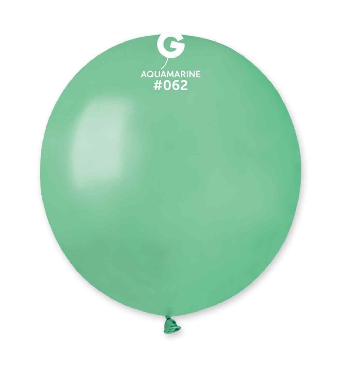 19" Gemar Aquamarine Latex 25ct