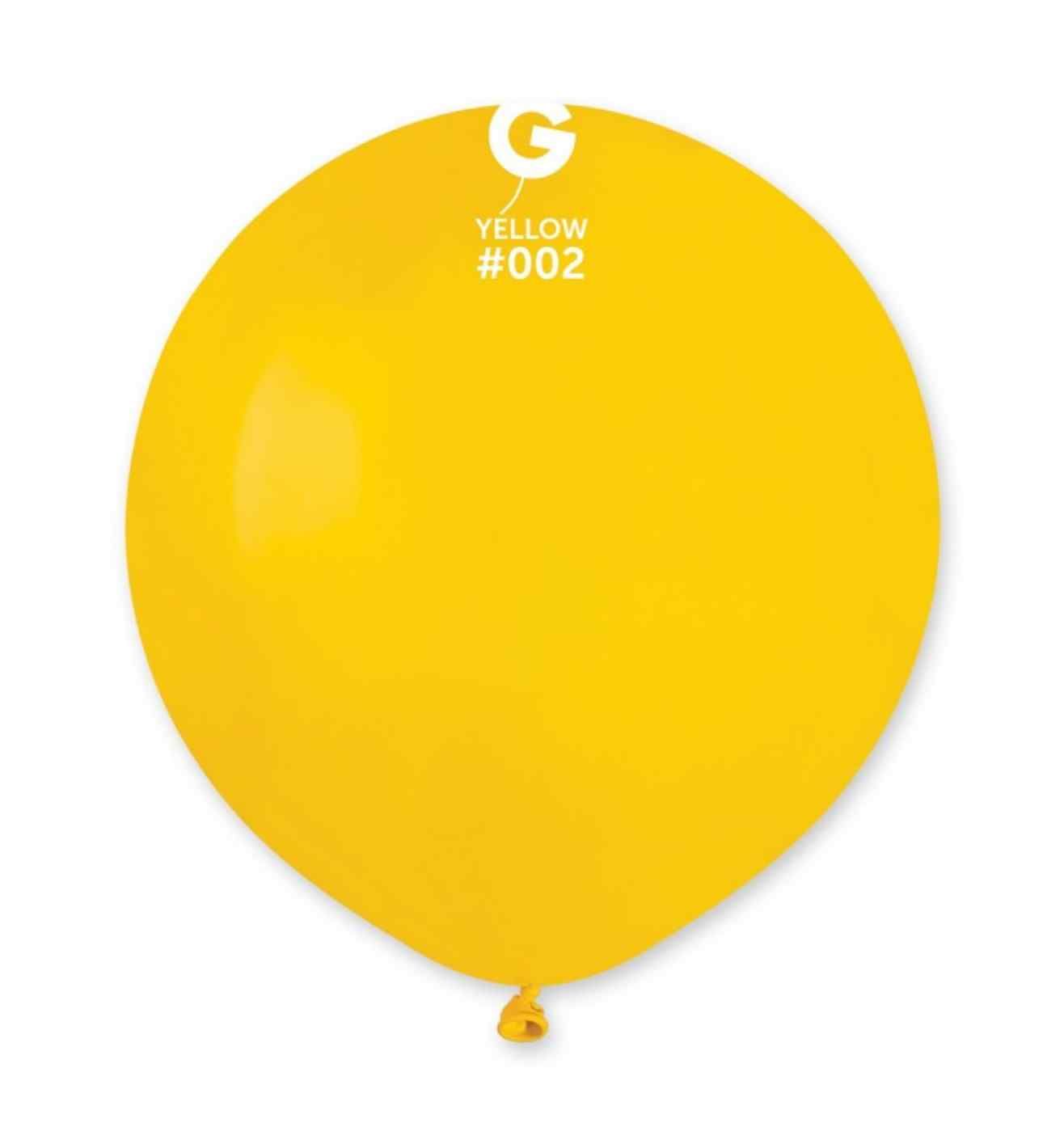19" Gemar Yellow Latex 25ct.
