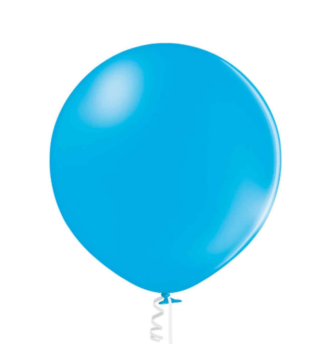 2ft Belbal Pastel Cyan Latex Balloon 2ct