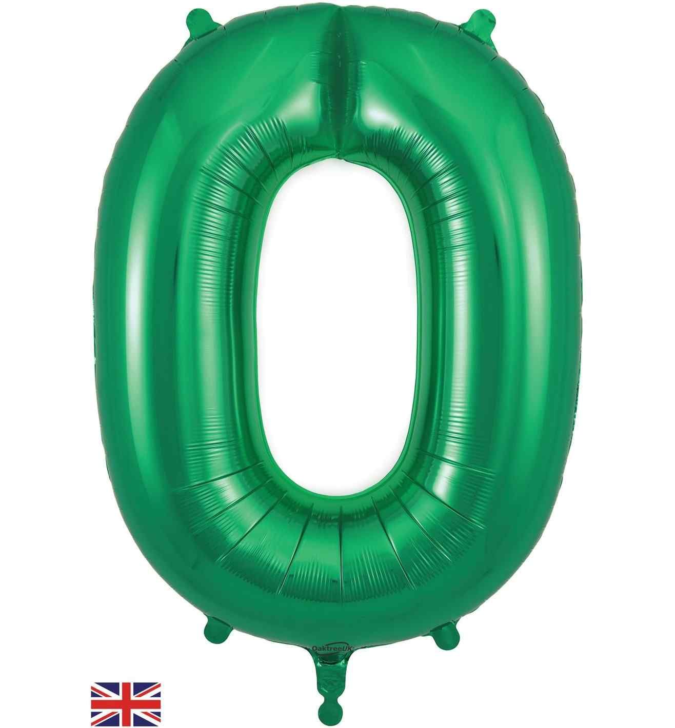 34" Green Number 0 Oaktree