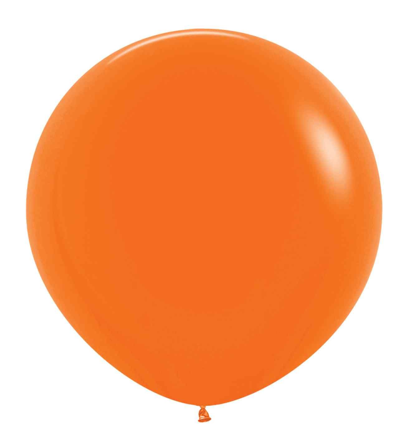 36" Sempertex Fashion Orange 061 Latex Balloons 2ct.