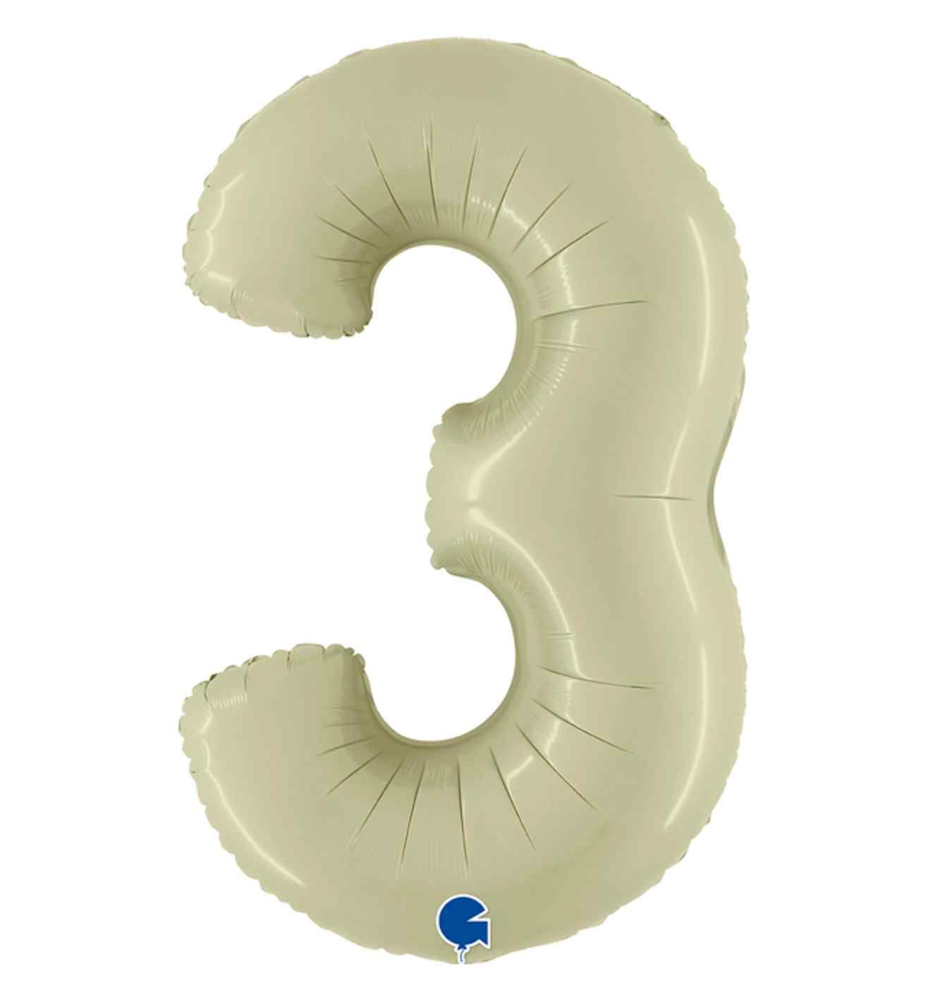 40" Grabo Satin Olive Green Number 3