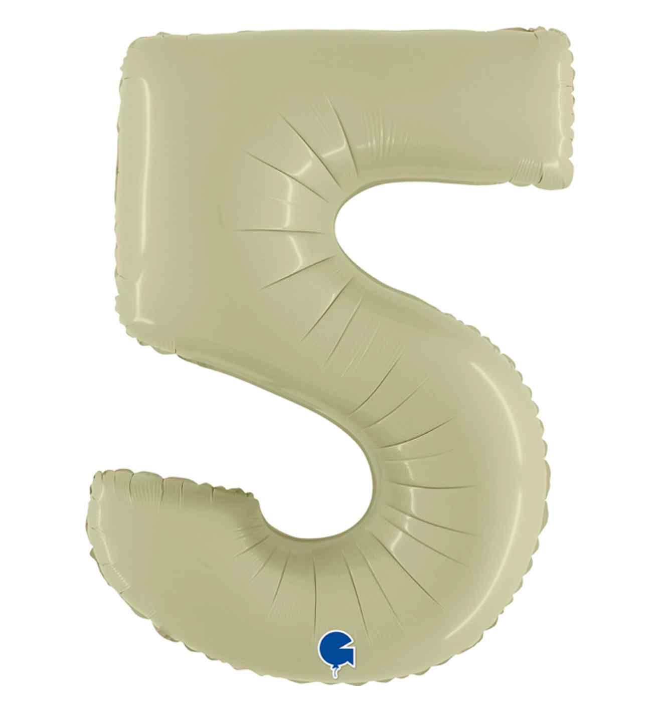 40" Grabo Satin Olive Green Number 5