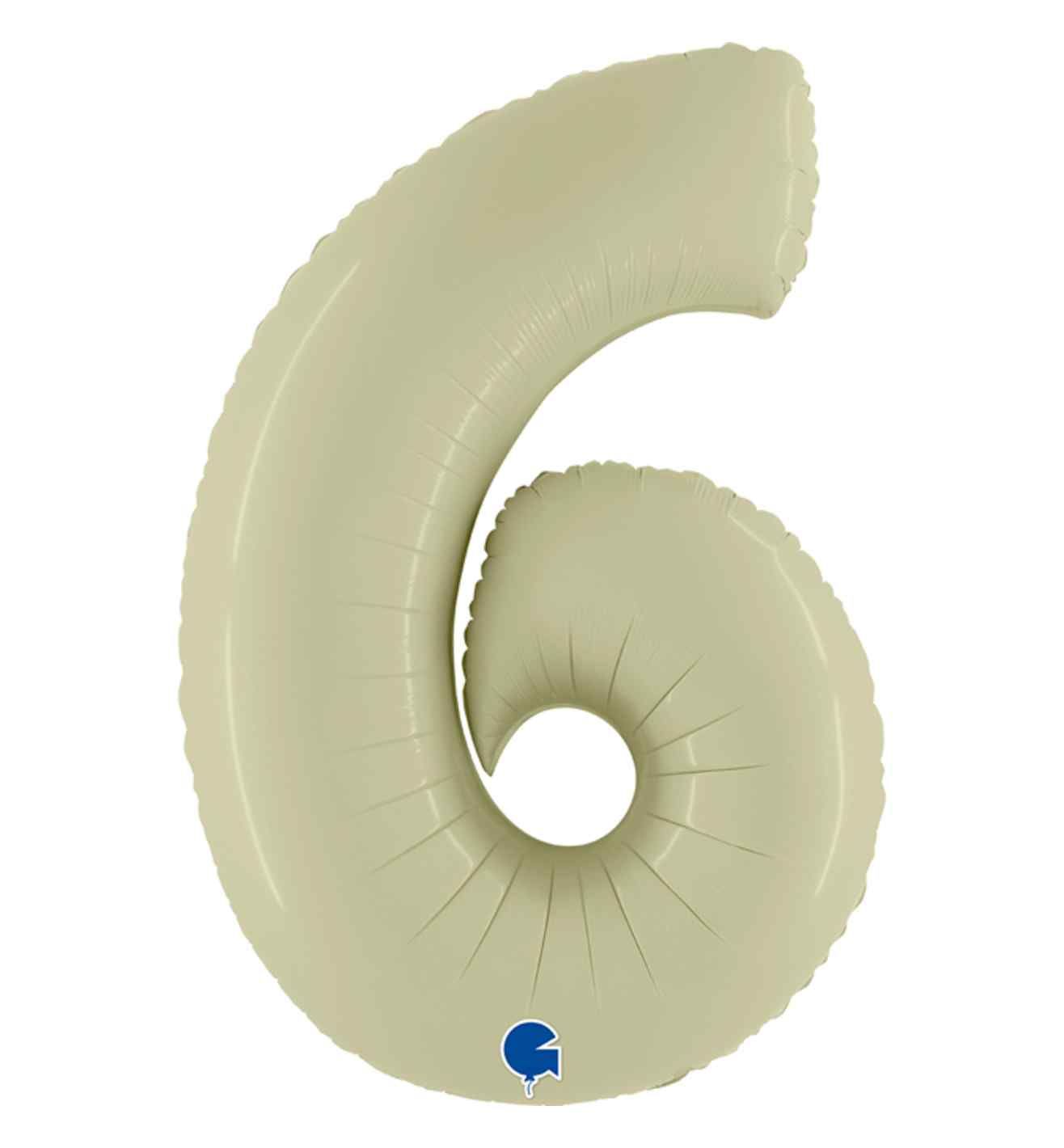 40" Grabo Satin Olive Green Number 6