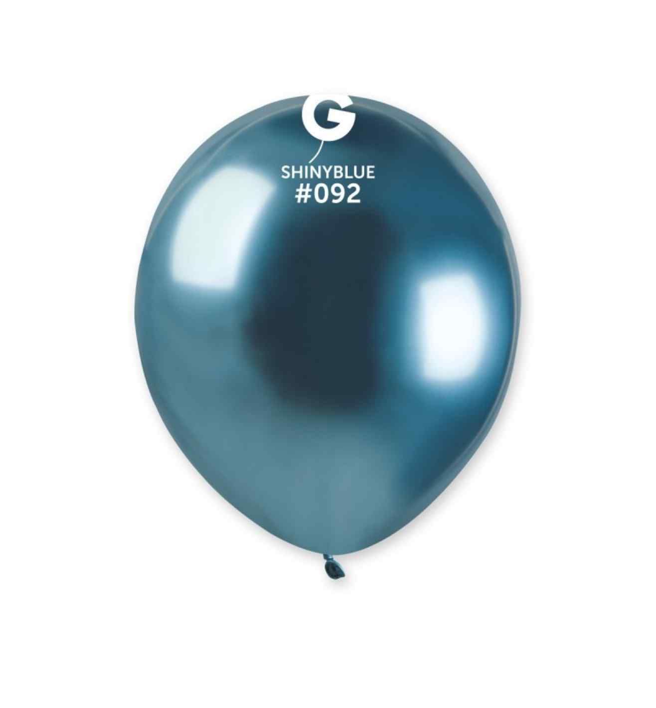 5" Gemar Shiny Blue Latex 50ct