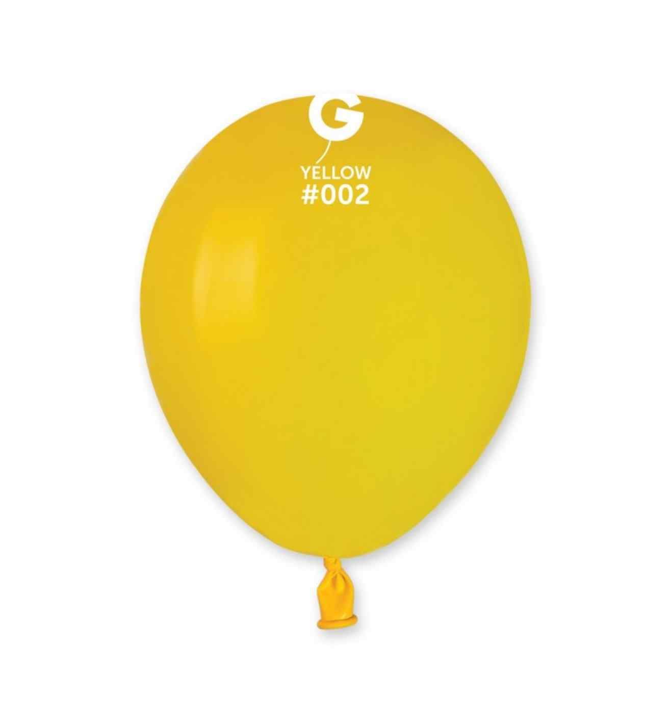 5" Gemar Yellow Latex 50ct