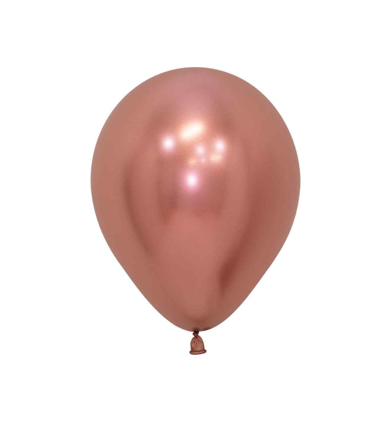 5" Sempertex Reflex Rose Gold 968 Latex Balloons 50ct