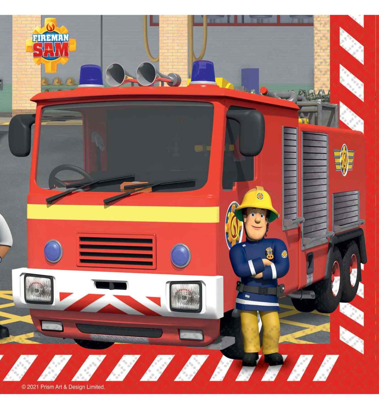 Fireman Sam Luncheon Napkins 16ct