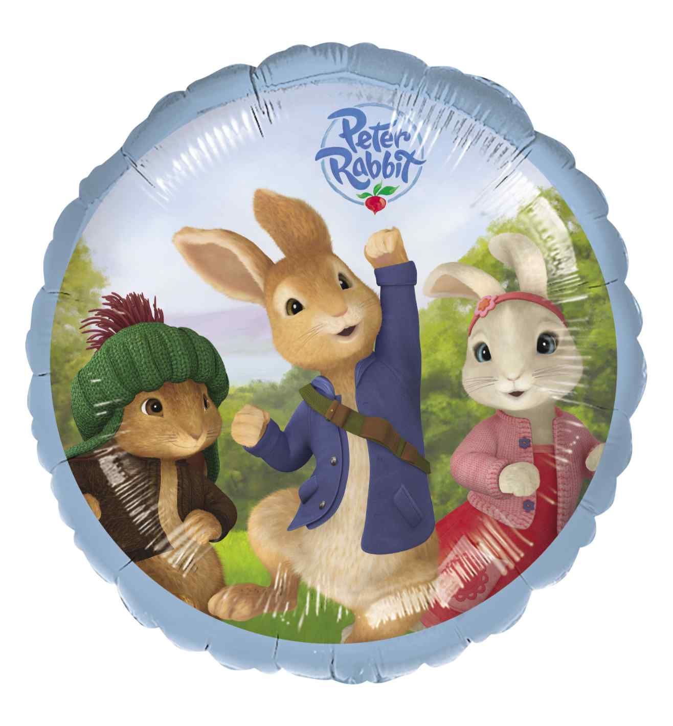 17" Amscan Peter Rabbit Foil Balloon