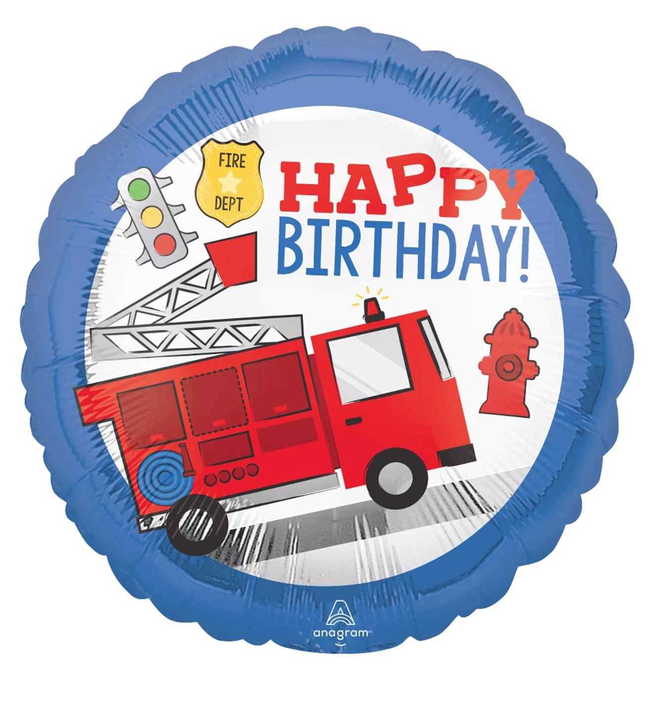 18" First Responder Foil Balloon