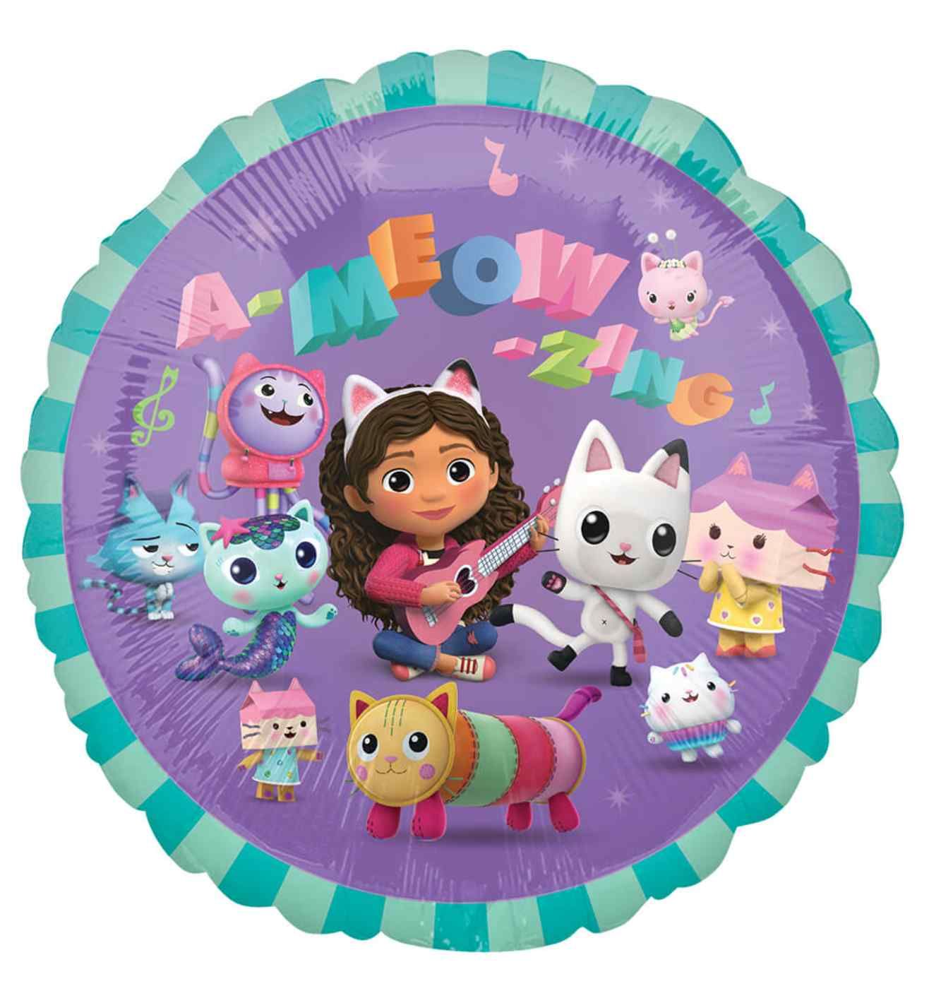 17" Anagram Gabby's Dollhouse Foil Balloon