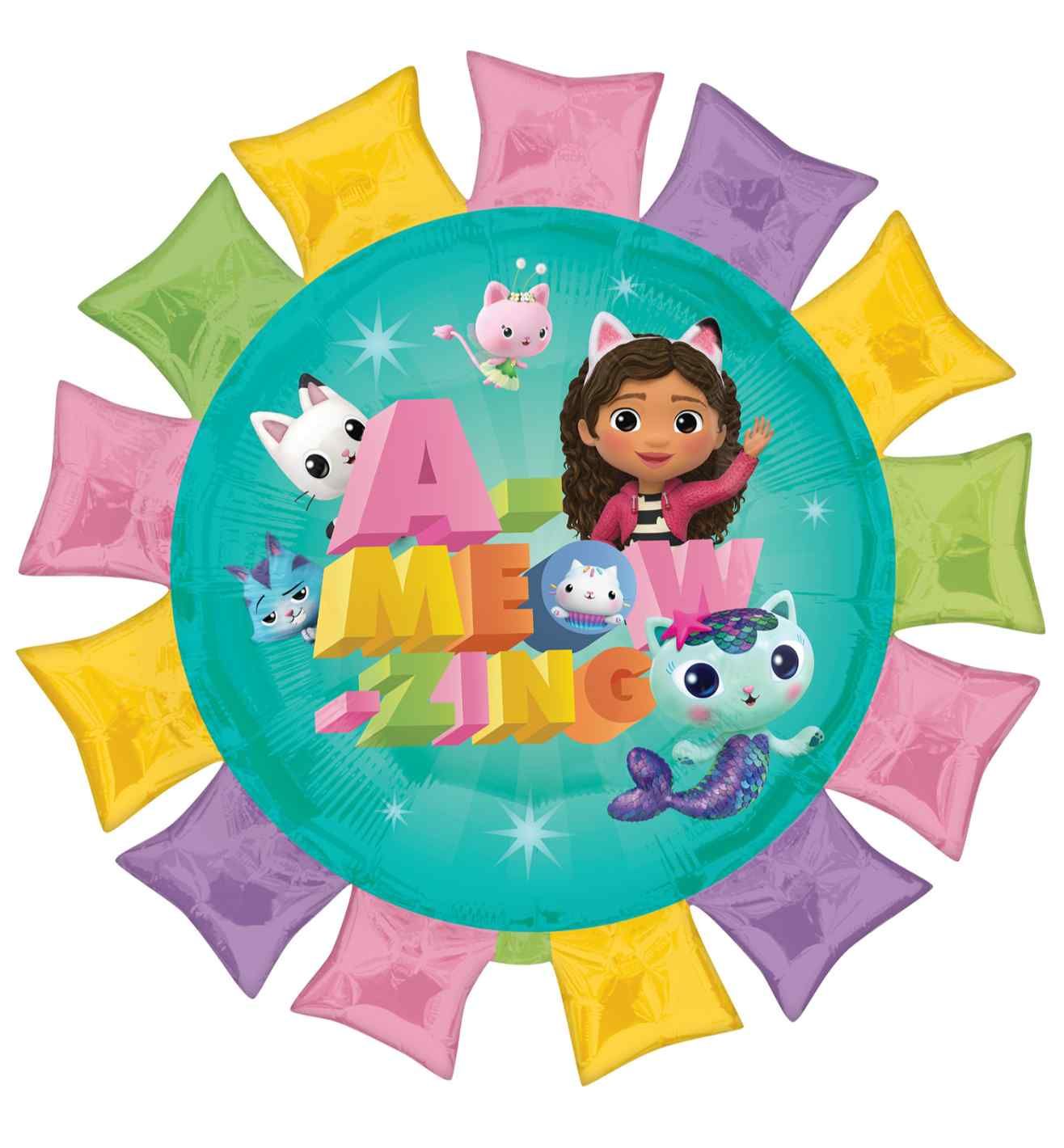 Anagram Gabby's Dollhouse SuperShape Foil Balloon