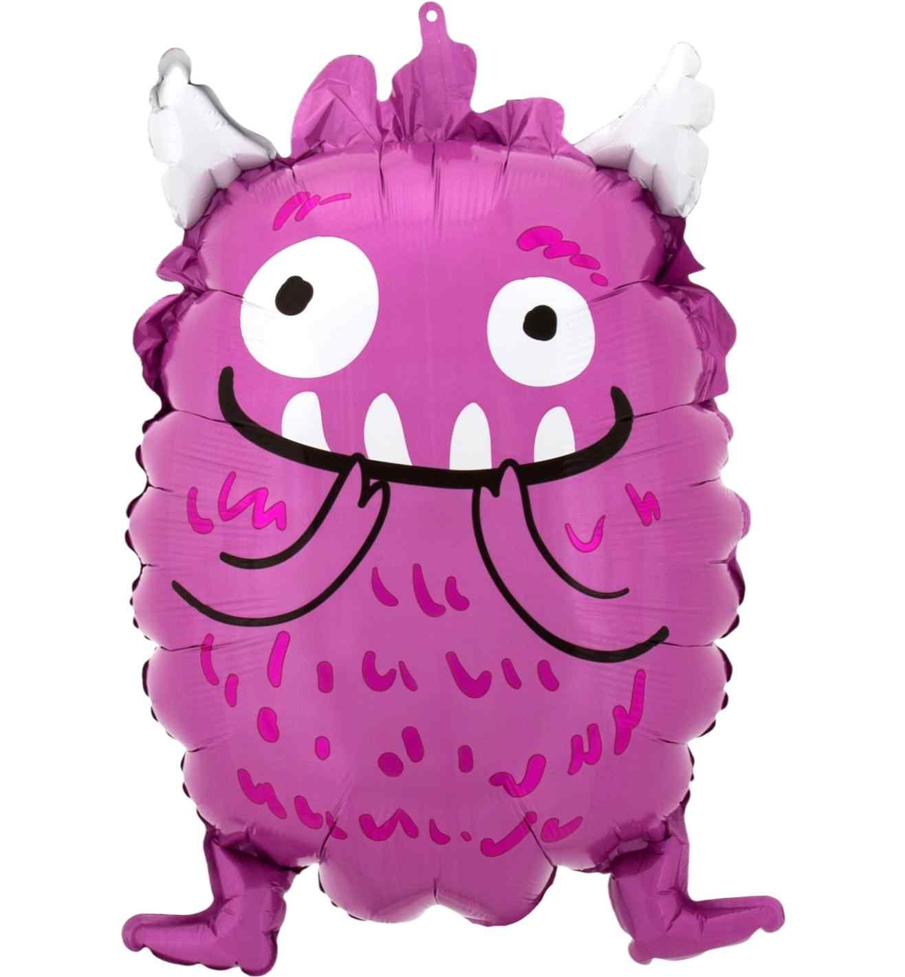 Happy Little Monster Shape Foil Balloon