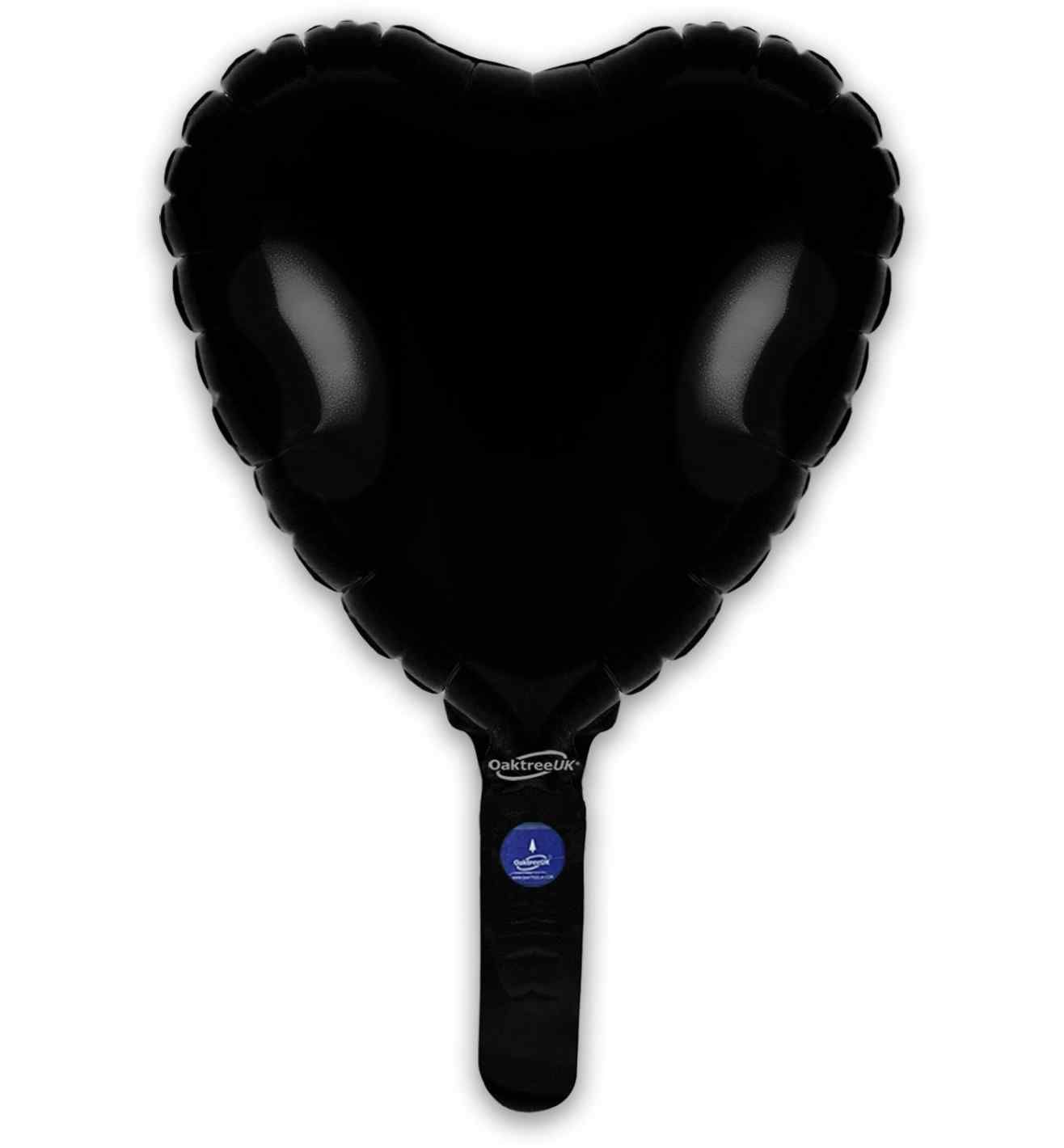 9" Oaktree Black Heart Foil