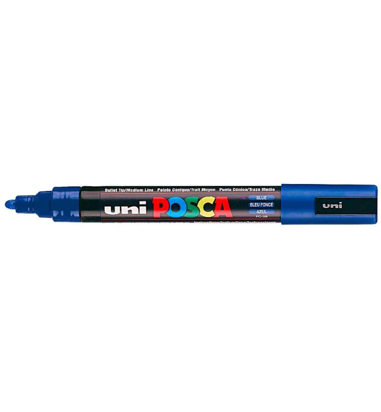 Blue POSCA Medium Bullet Tip