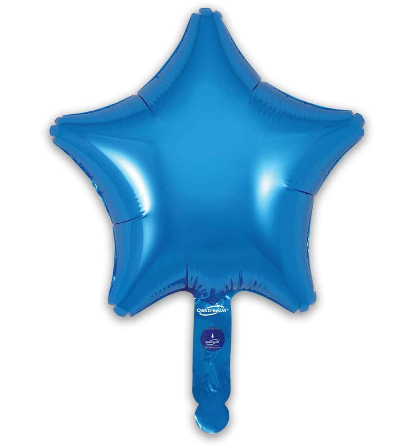 9" Oaktree Blue Star Foil