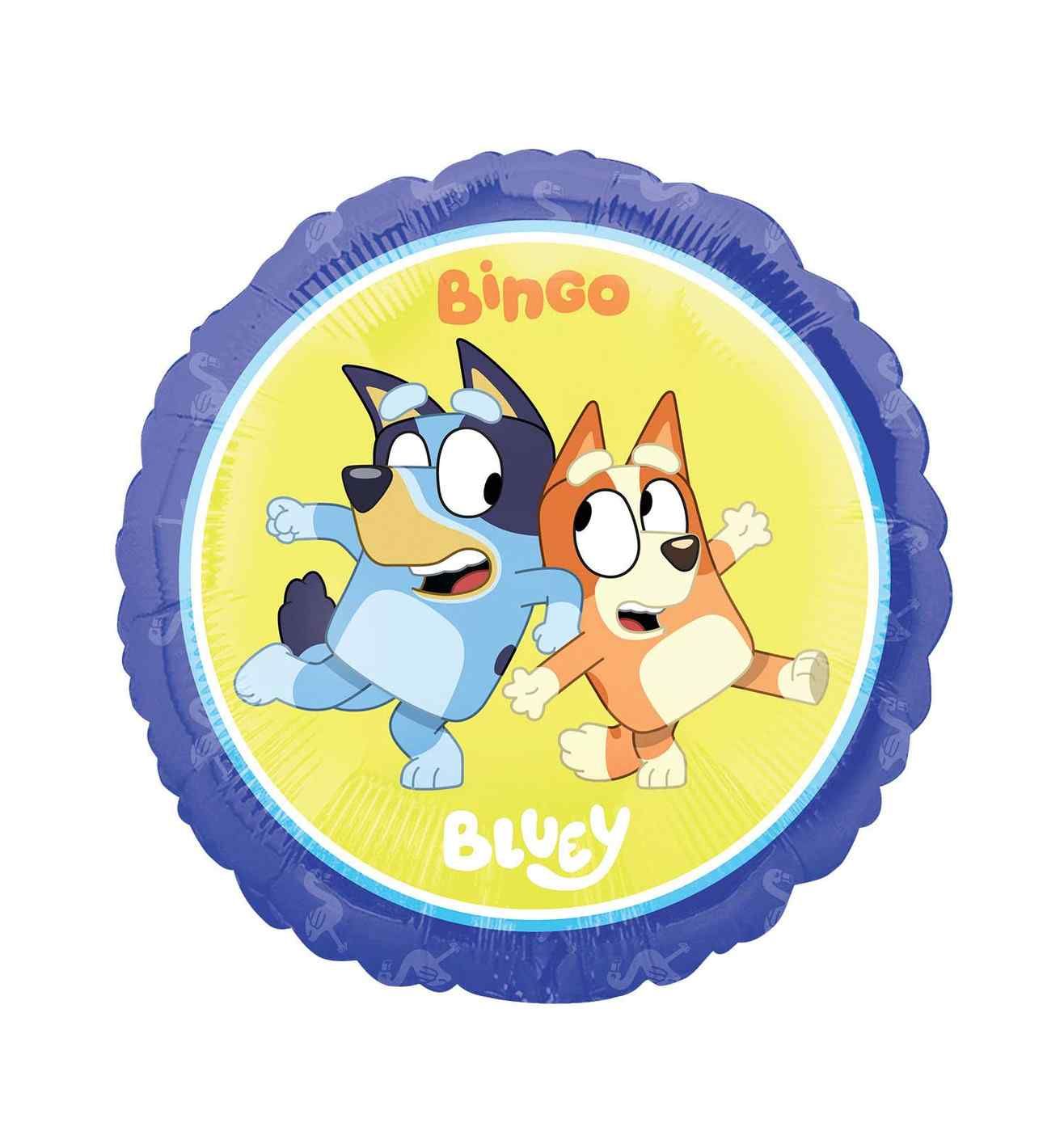 18" Bluey Round Foil Balloon