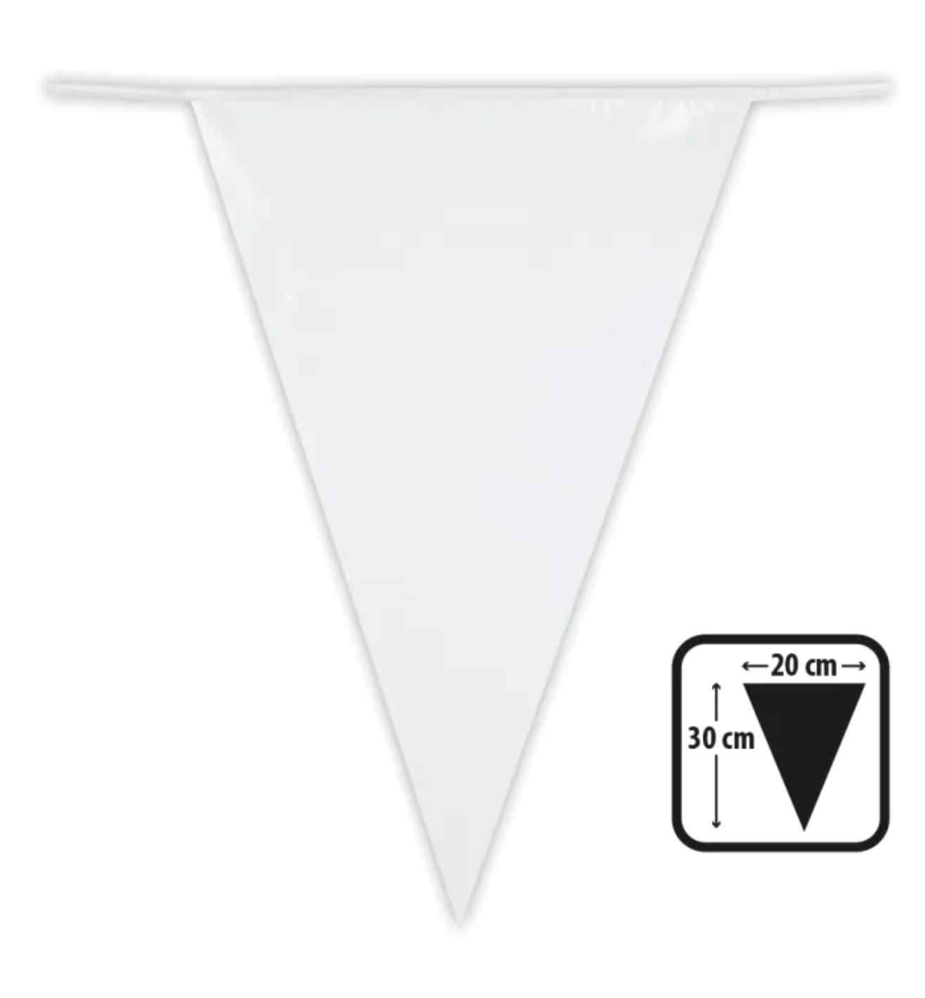 Bunting - White 10M