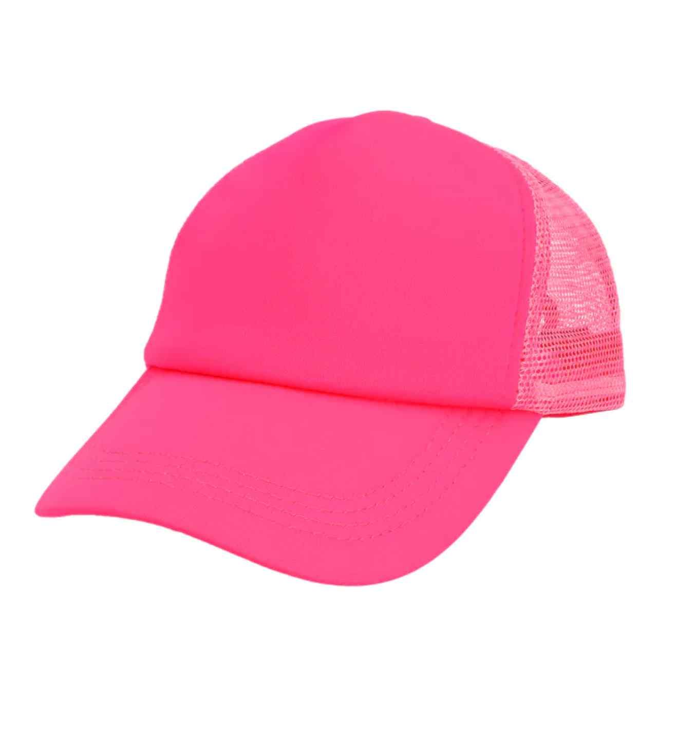 Neon Pink Cap