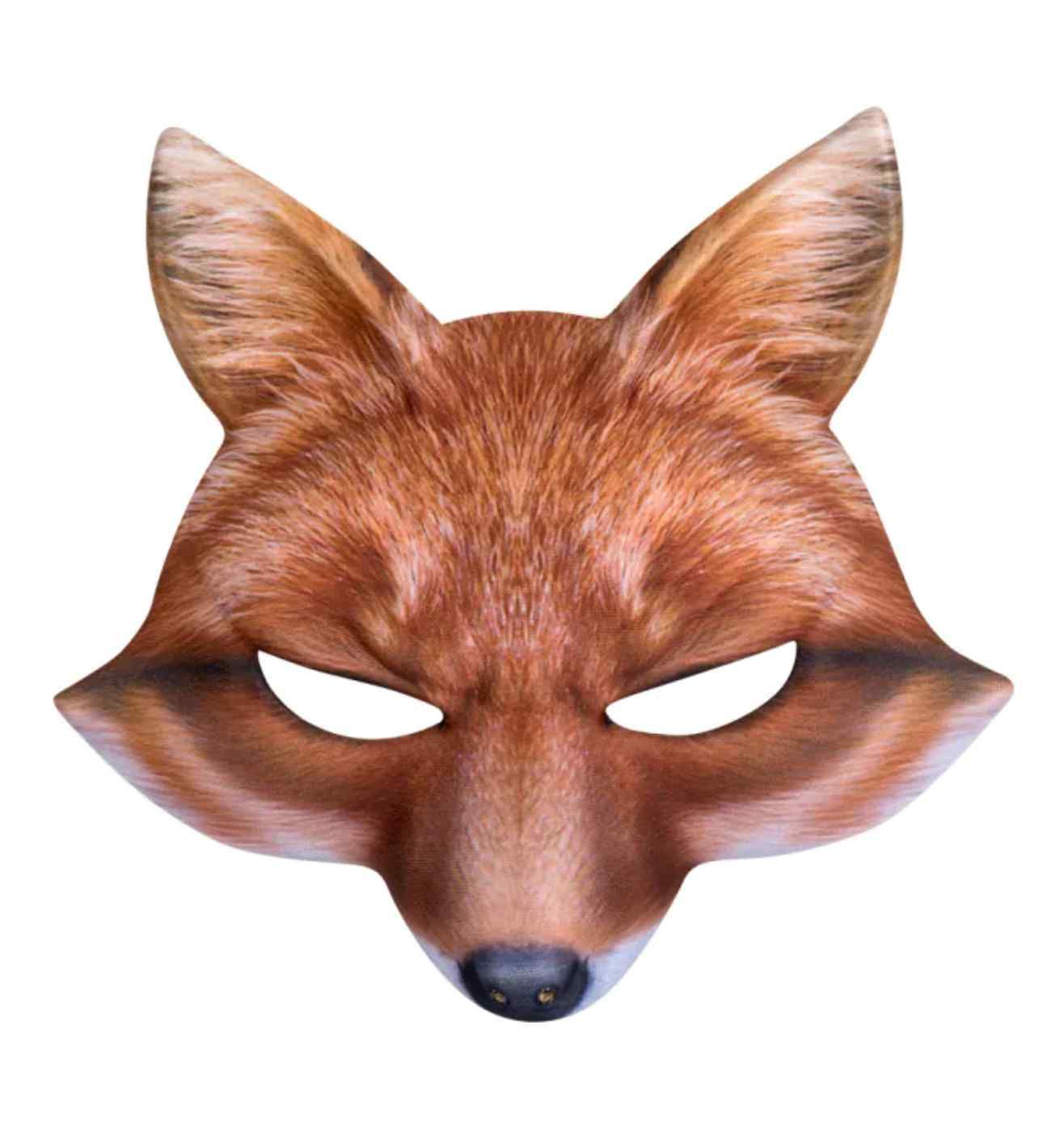 Fox Half Mask