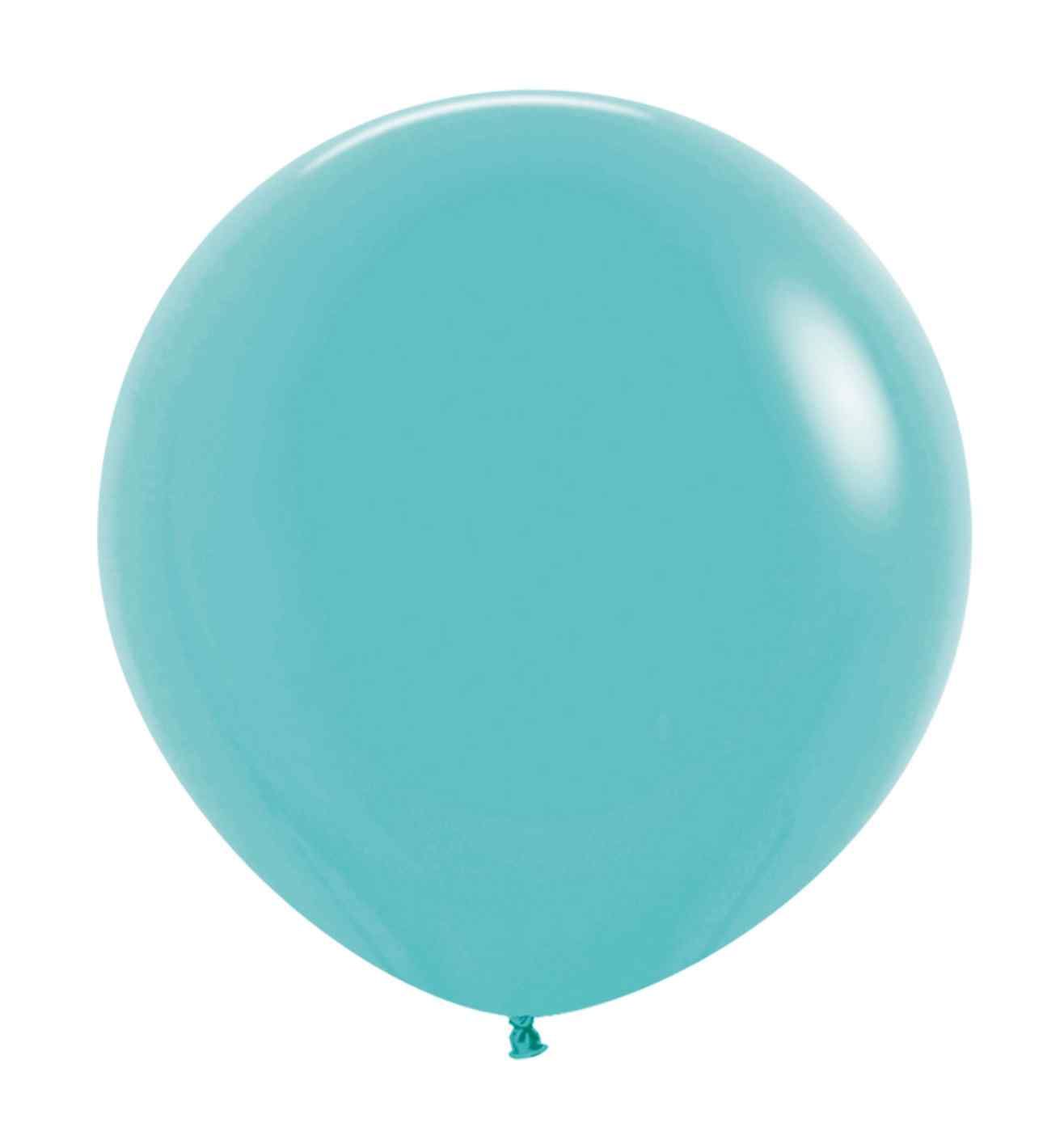 24" Sempertex Caribbean Blue 038 Fashion Latex 3ct.