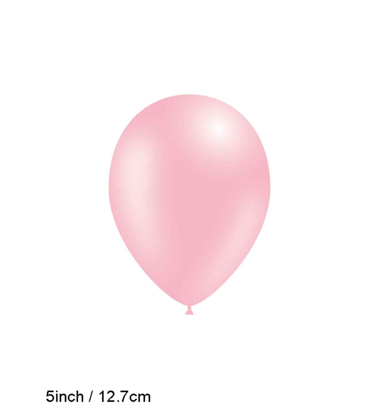 5" Decotex Fashion Solid Light Pink 100ct.