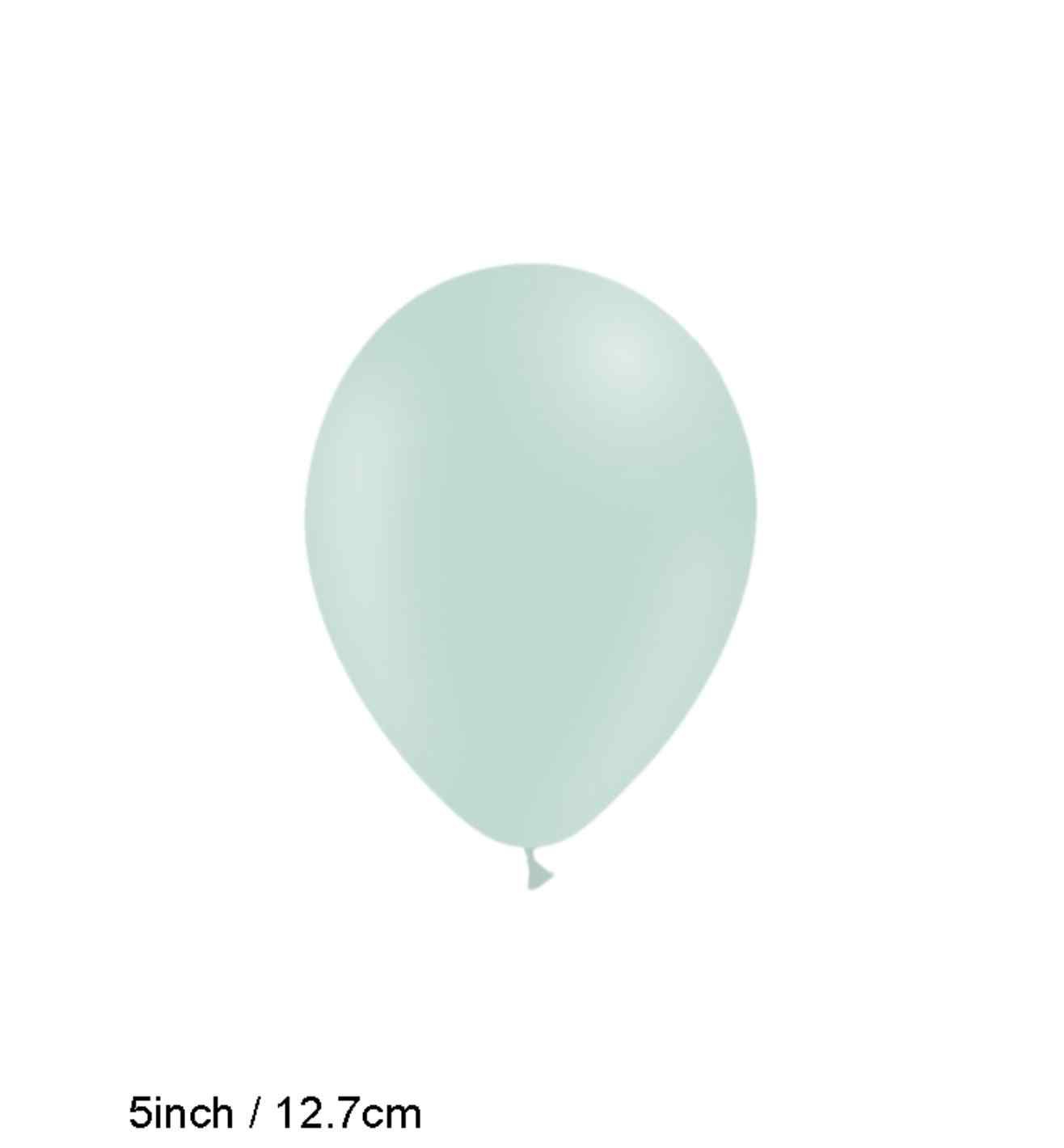 5" Decotex Matte Pastel Green 100ct.
