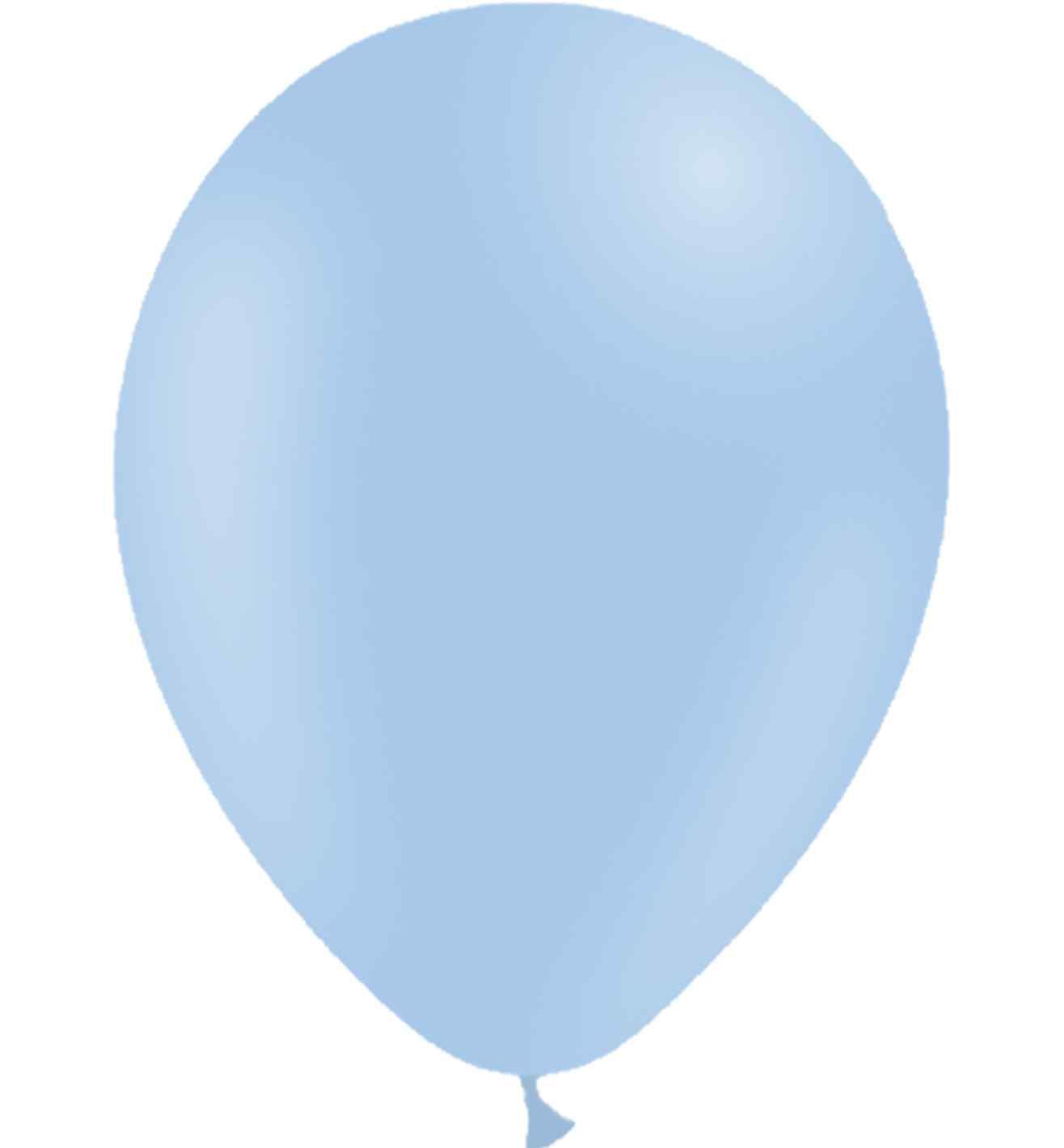 11" Decotex Matte Pastel Blue 50ct.