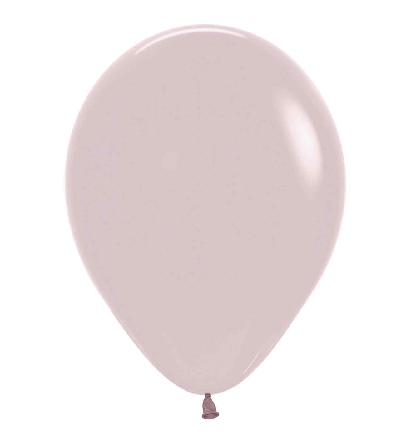 12" Sempertex Pastel Dusk Rose 110 Latex Balloons 50ct.