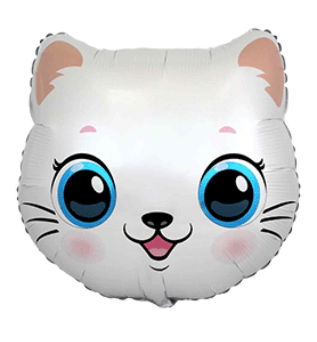 22" Flexmetal Cat Head Foil Balloon
