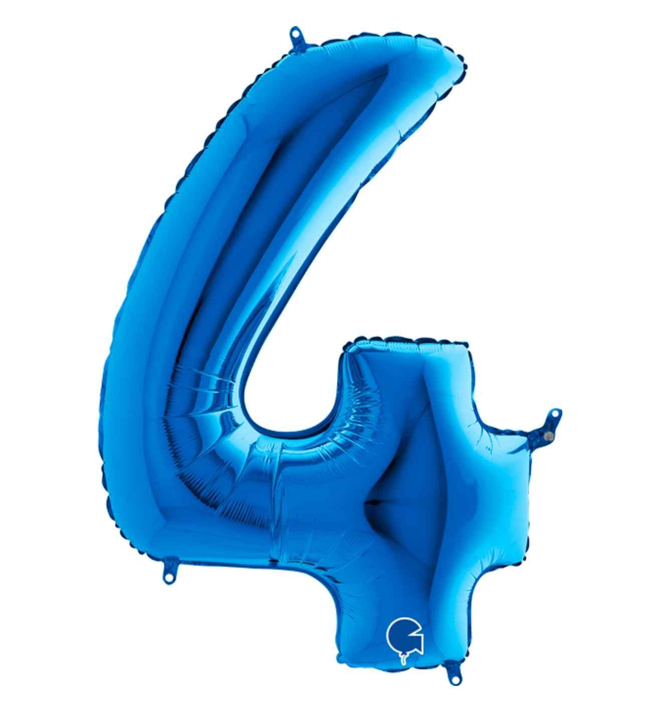 40" Grabo Blue Number 4