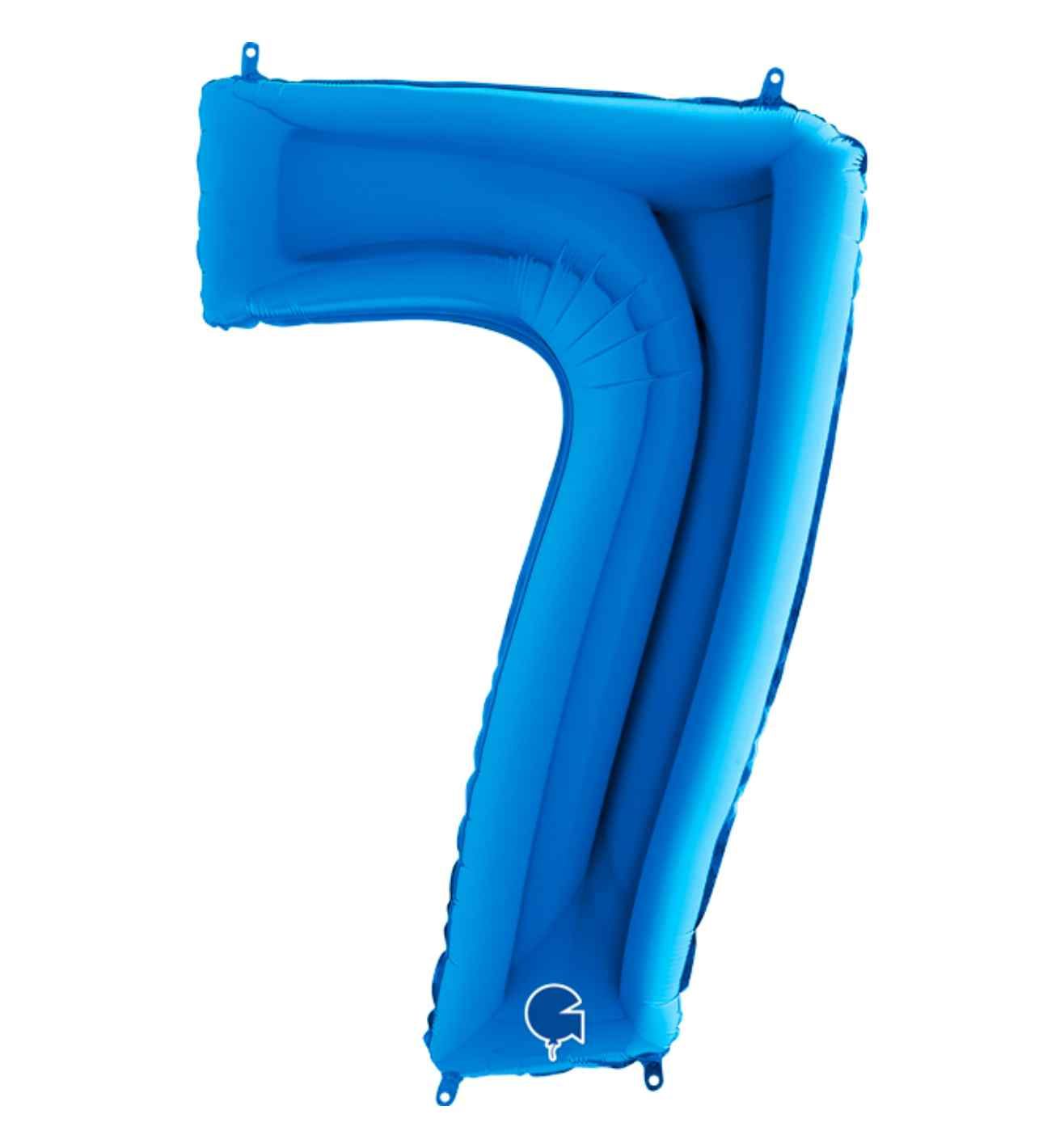 40" Grabo Blue Number 7