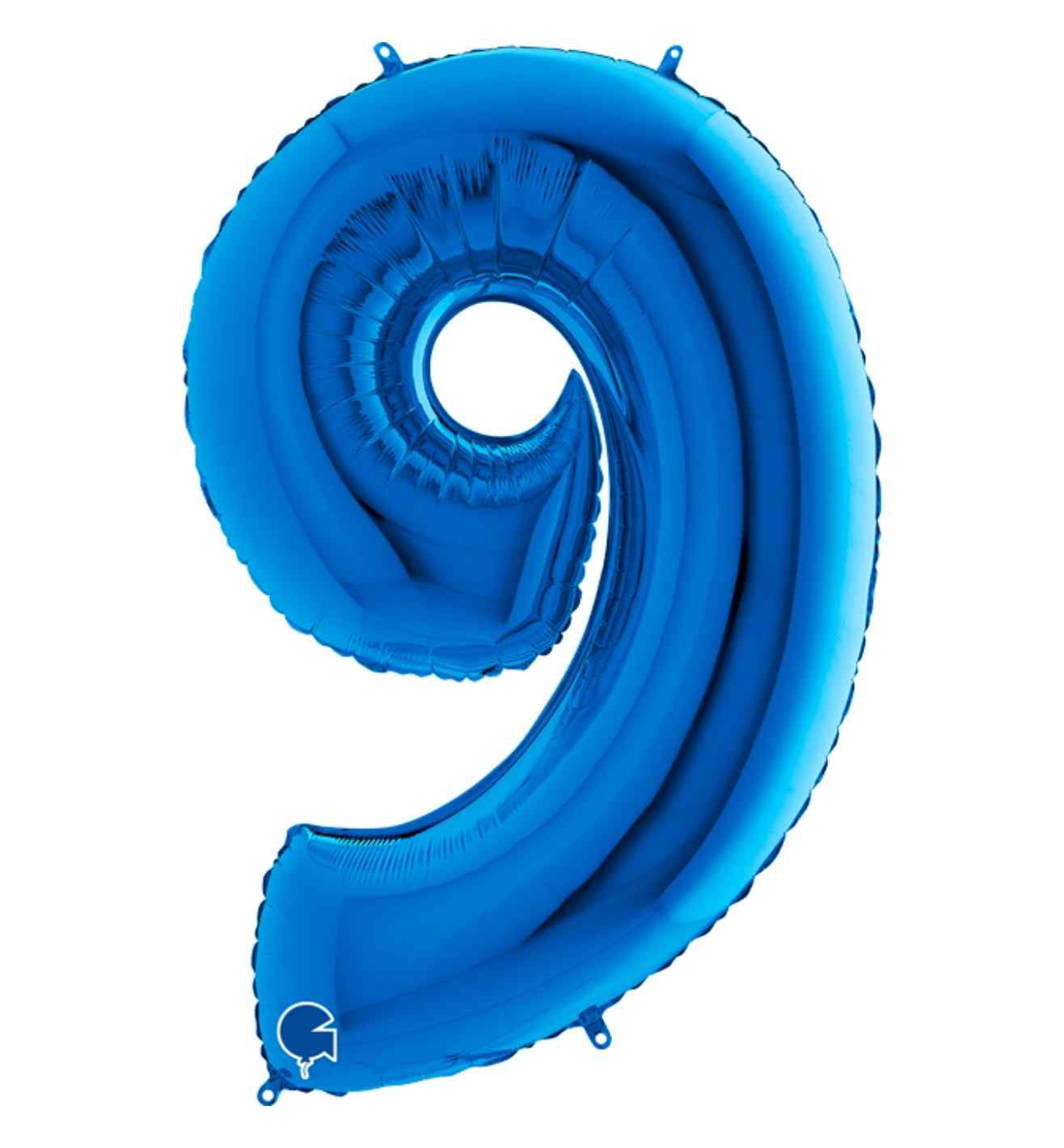40" Grabo Blue Number 9