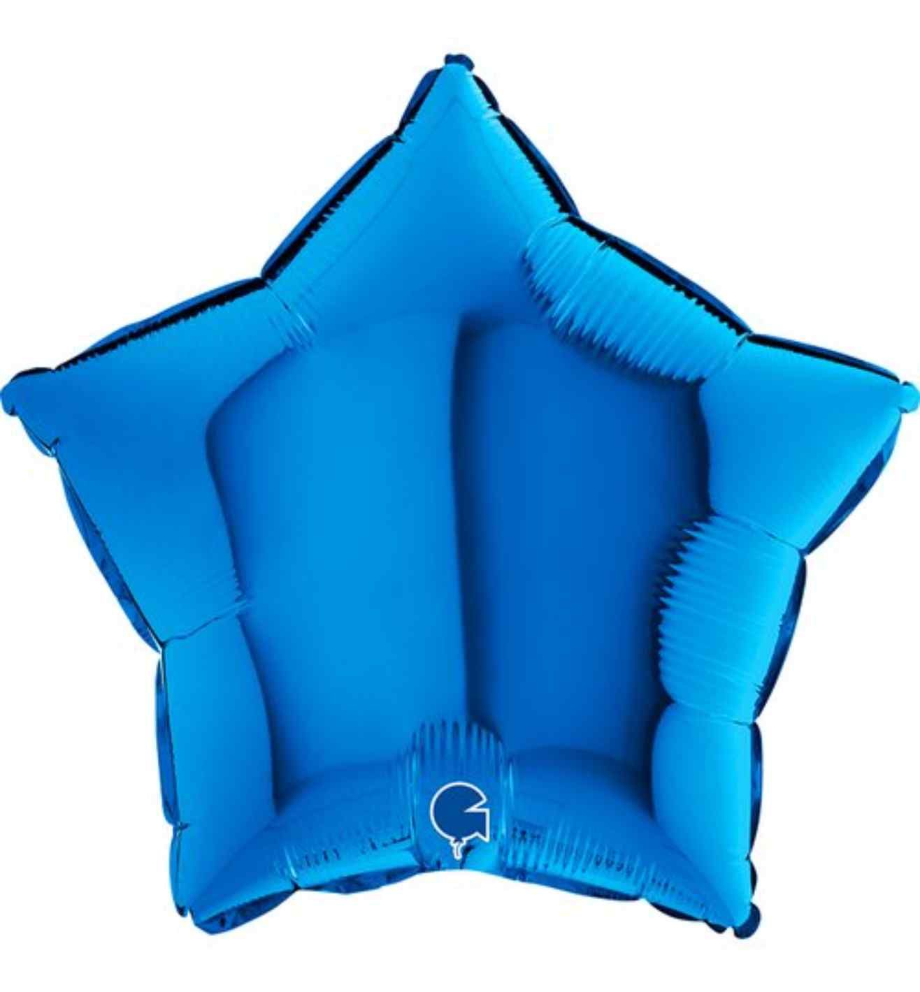 18" Grabo Star Blue Foil