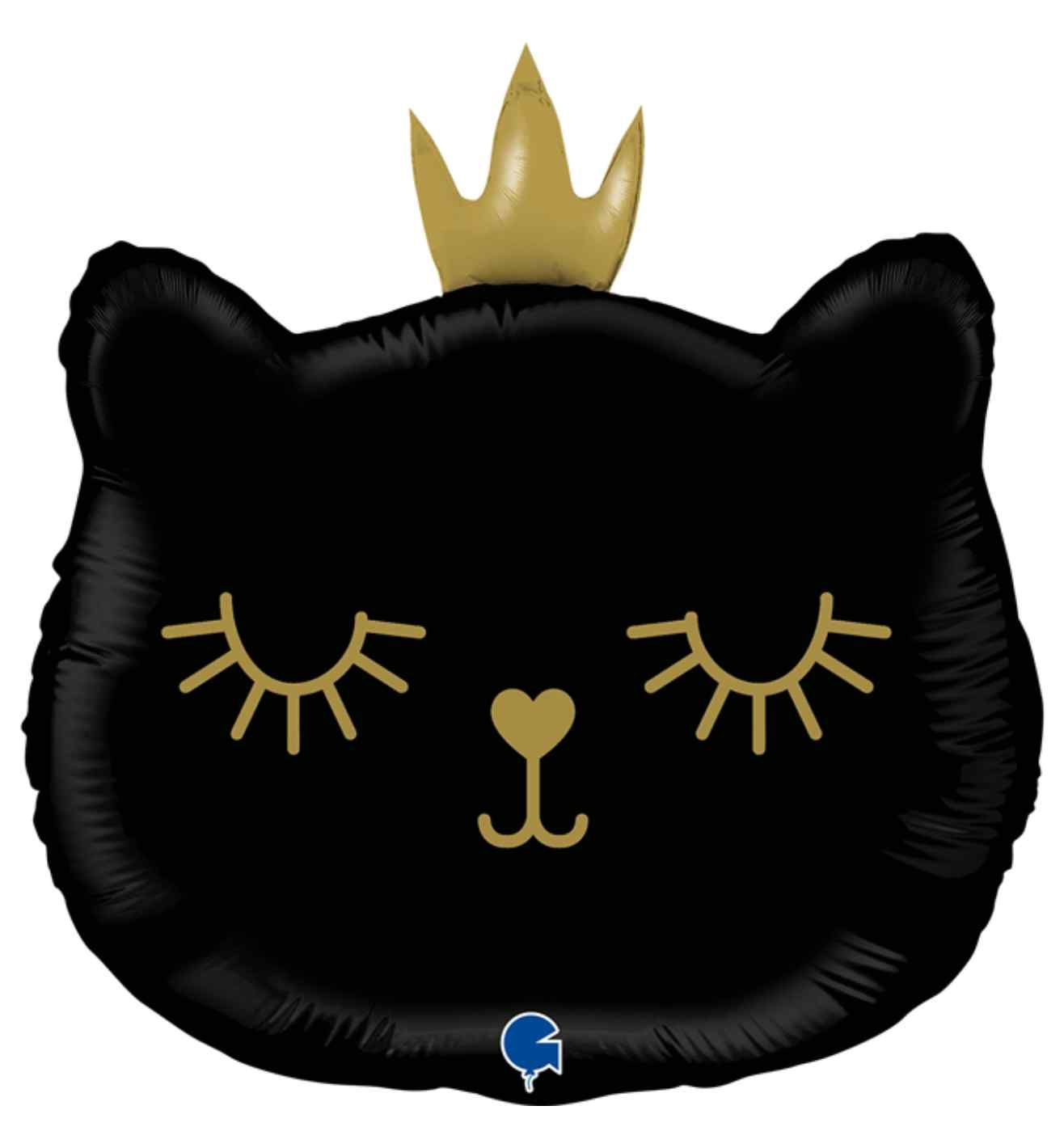 26" Grabo Cat Princess Black Shape