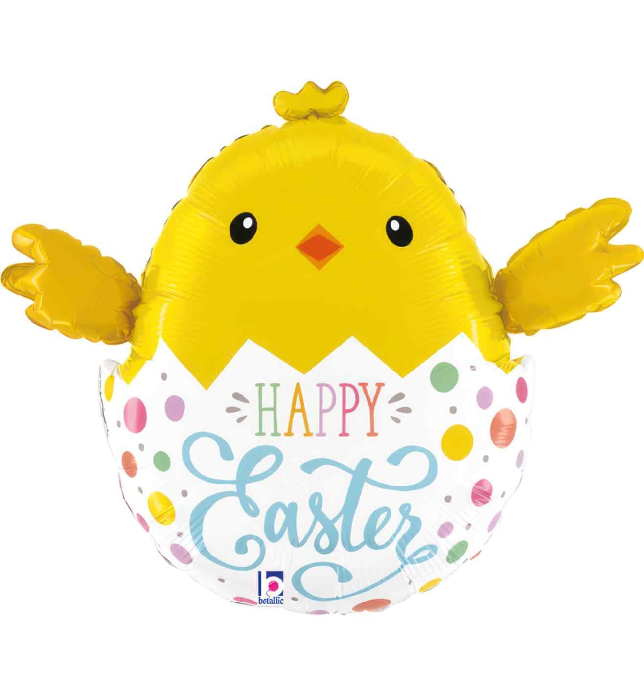 24" Grabo Easter Egg Chick Foil Balloon